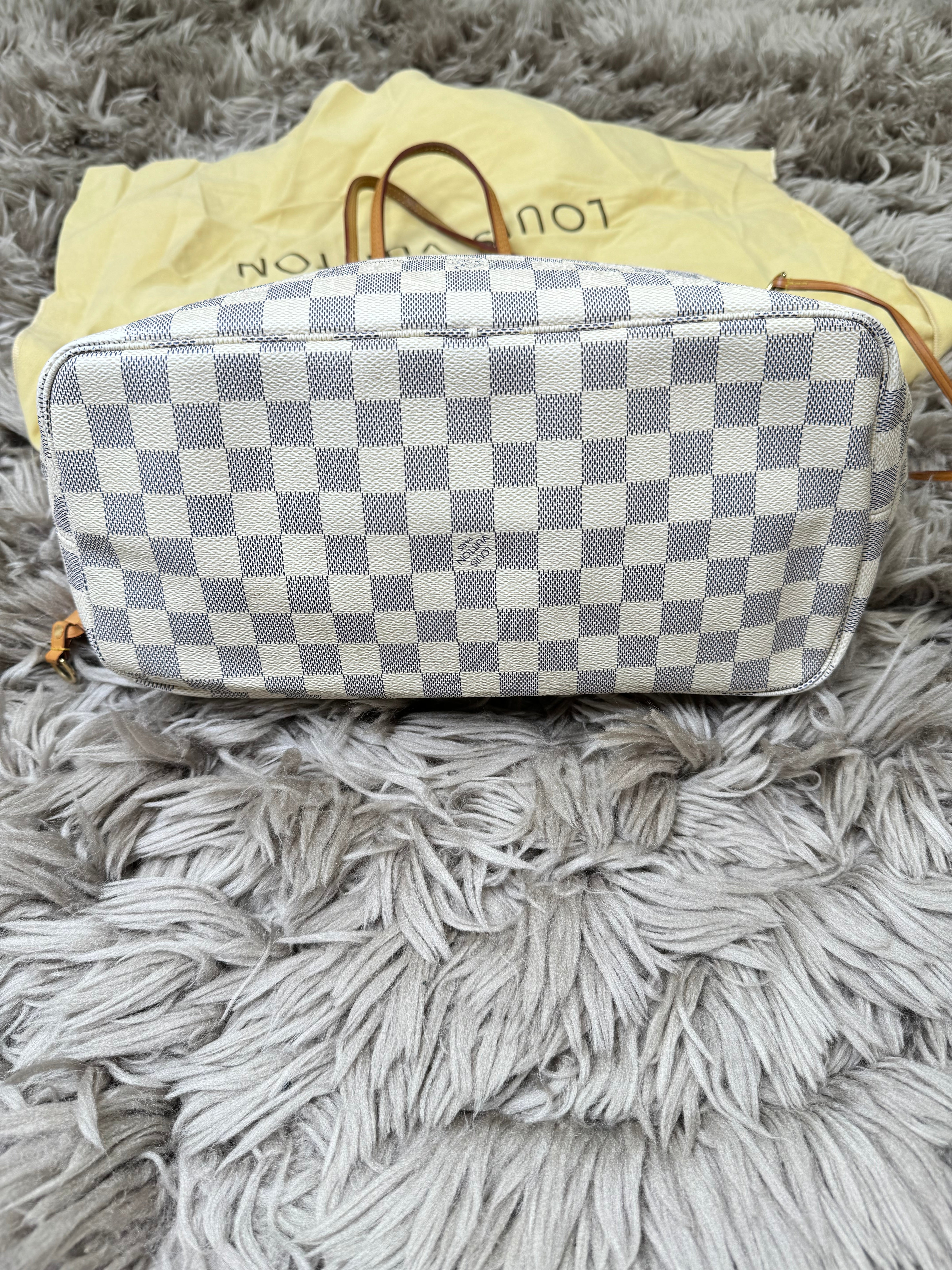 Louis Vuitton Neverfull MM Damier Azur