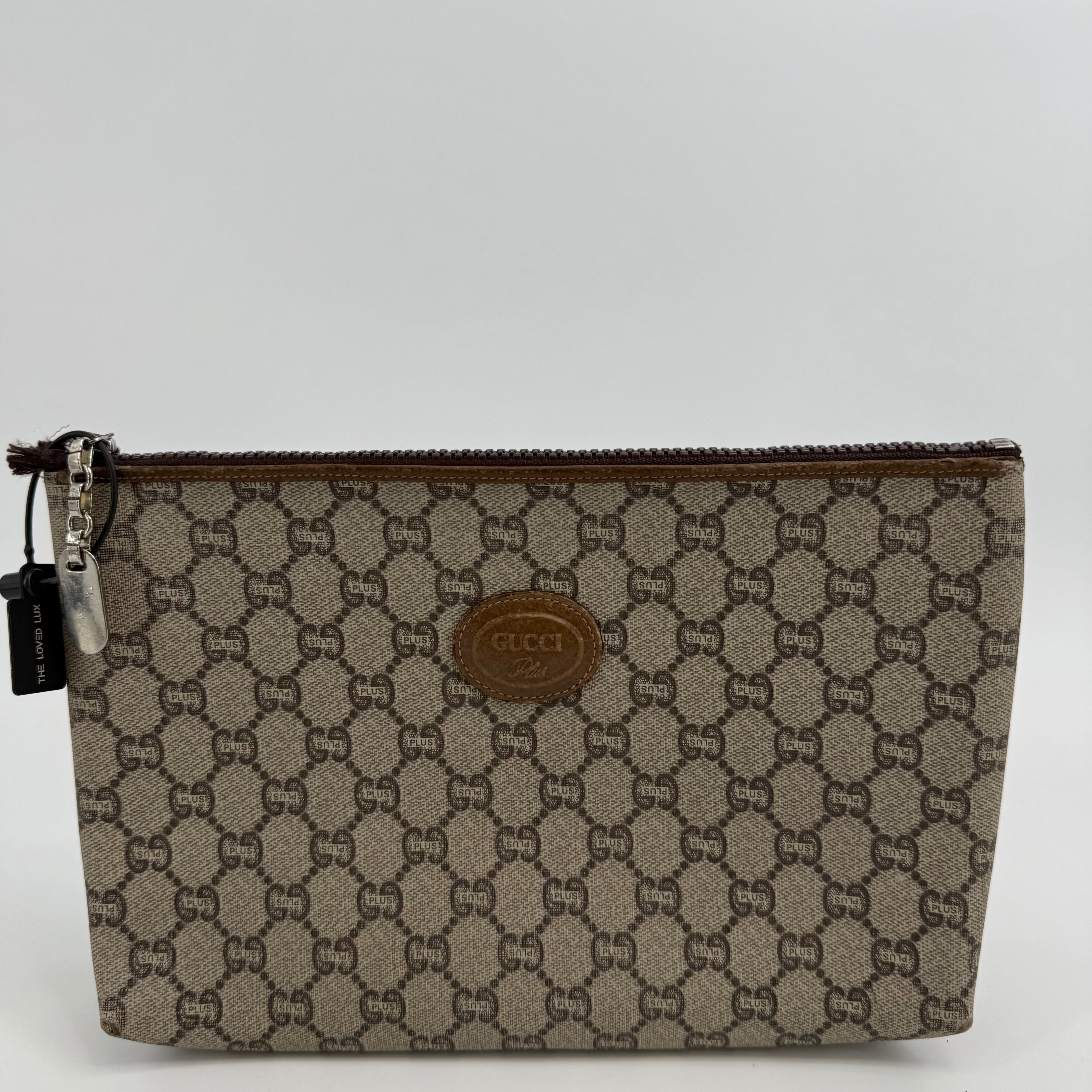 Gucci Plus GG Supreme Cosmetic Pouch