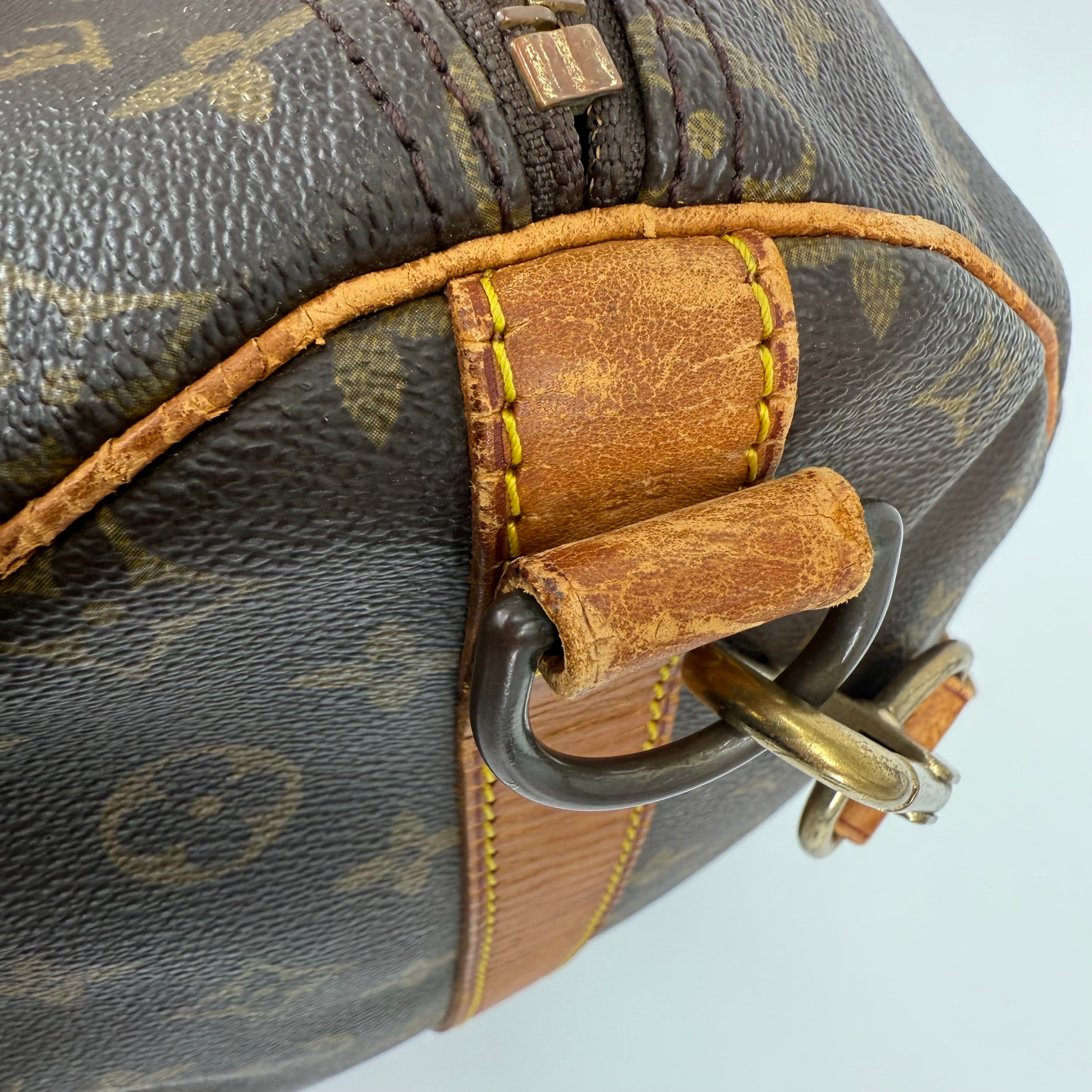 Louis Vuitton Monogram Keepall 55 With Strap