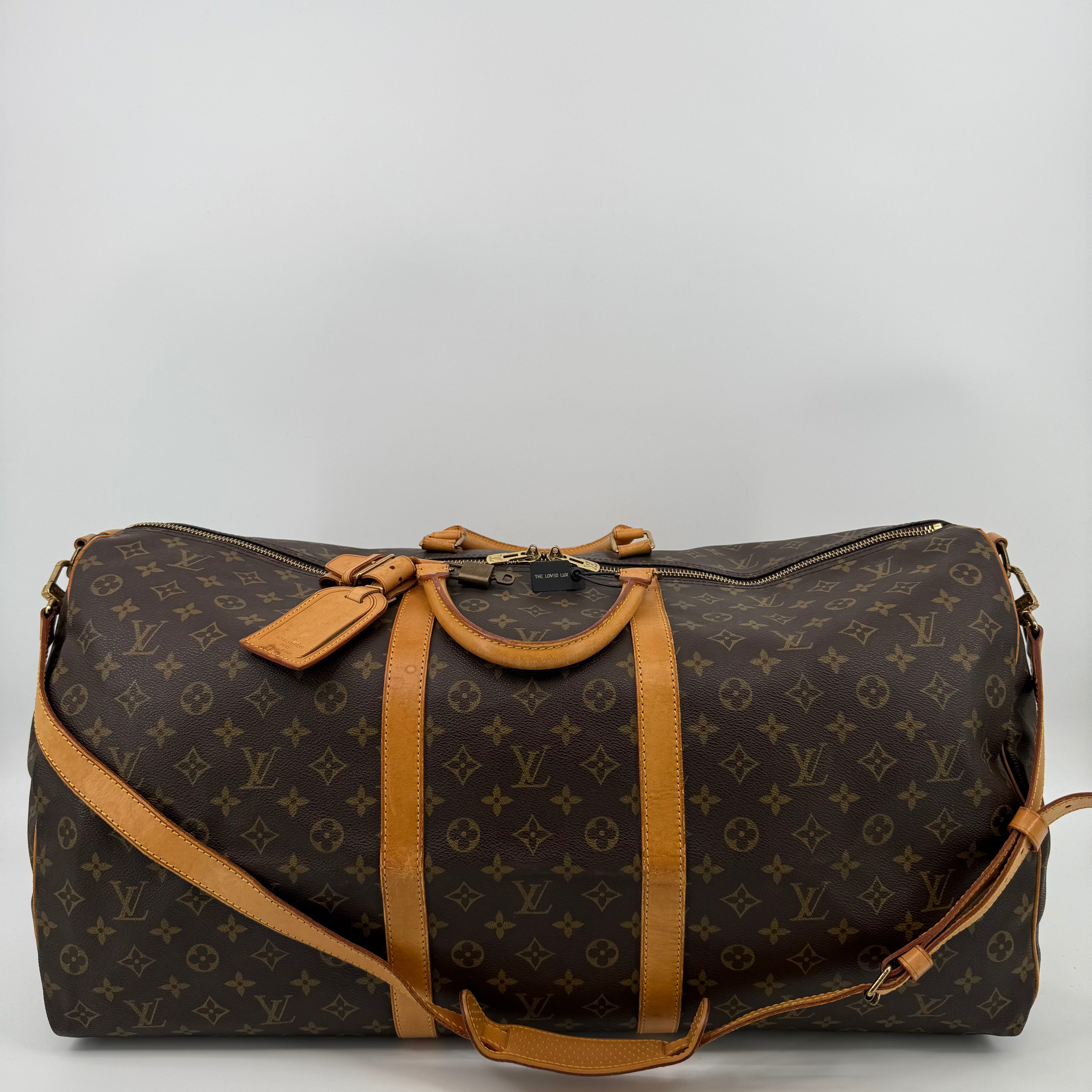 Louis Vuitton Monogram Keepall 60 With Strap