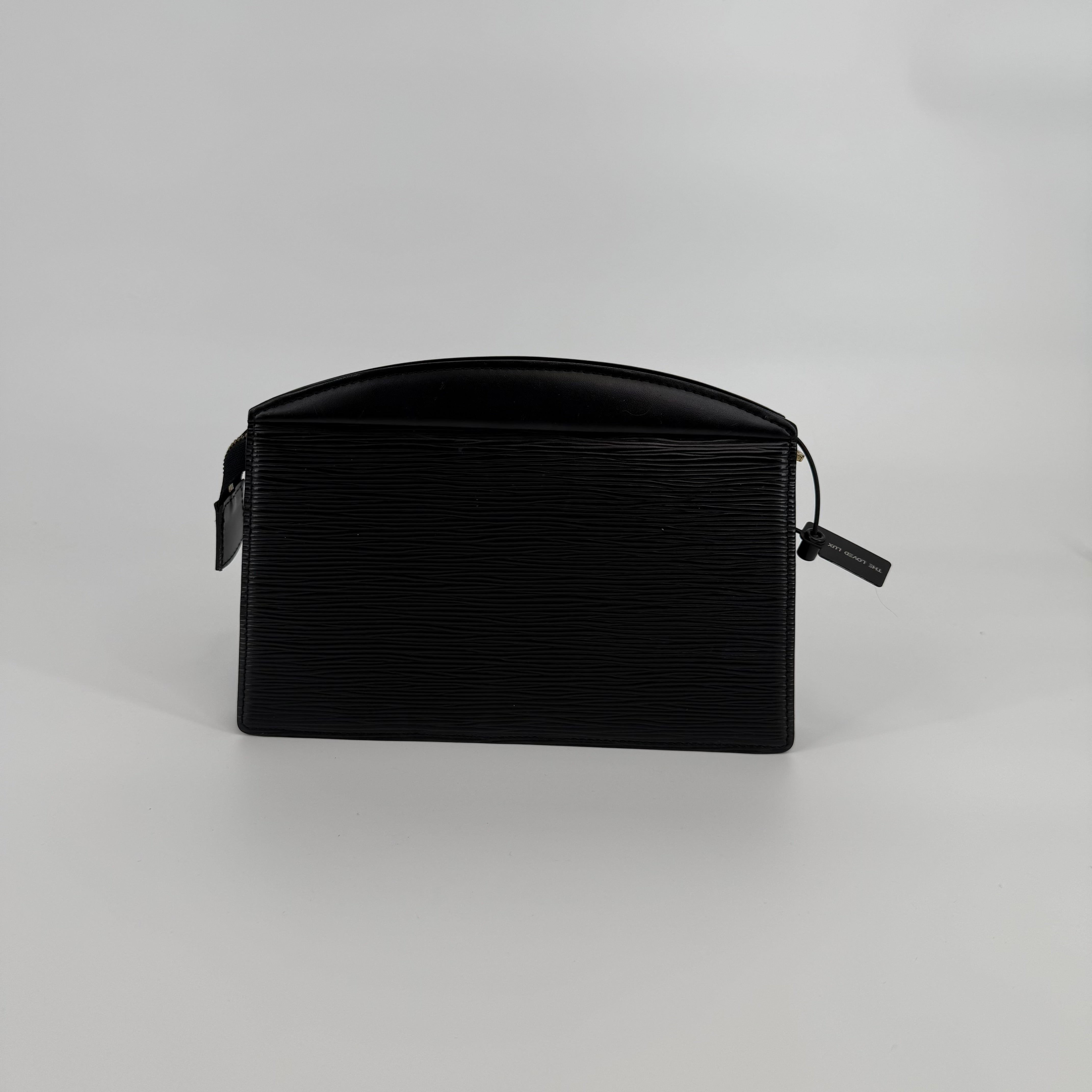 Louis Vuitton Epi Black Trusse Crete Clutch