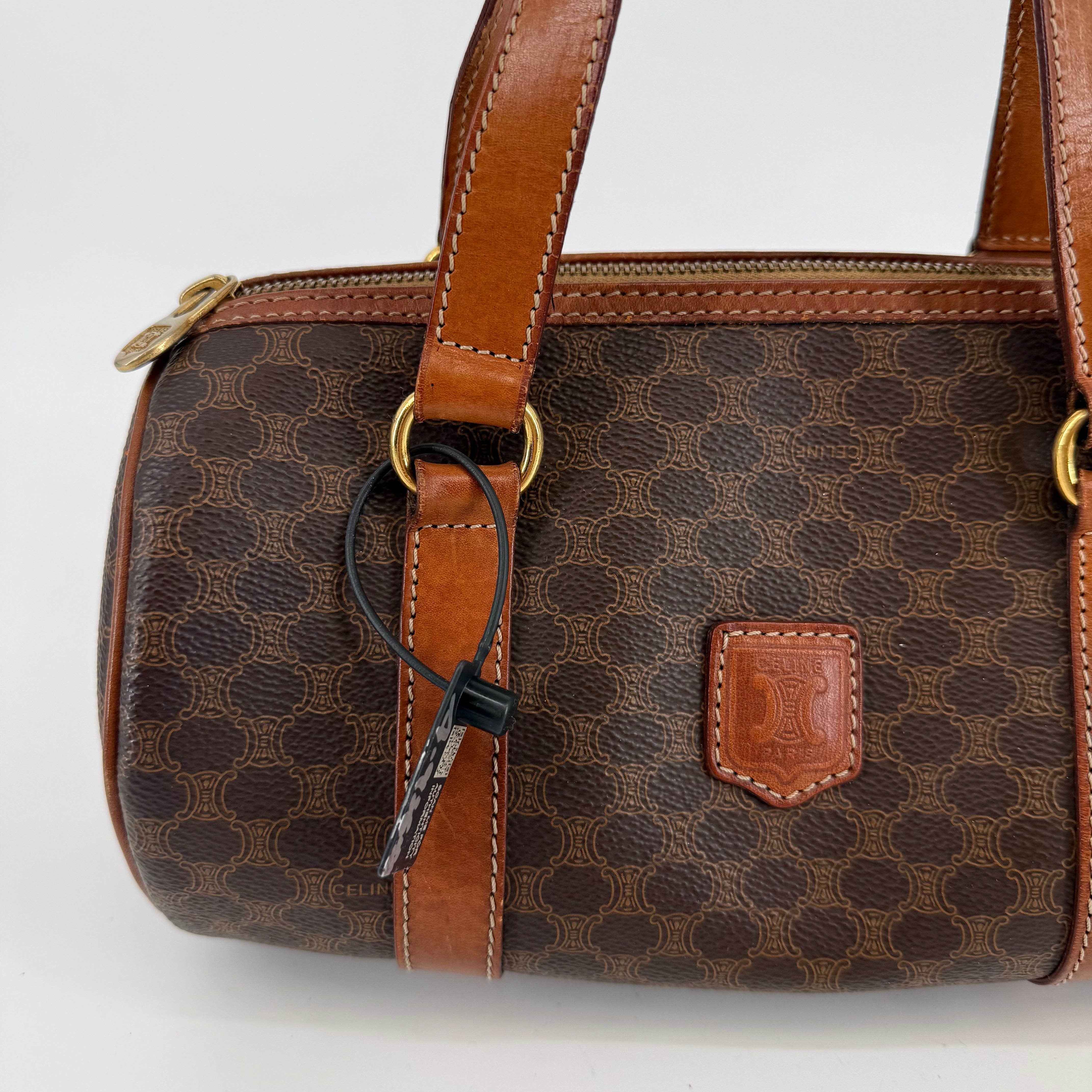 Celine Macadam Leather Mini Boston (986569)