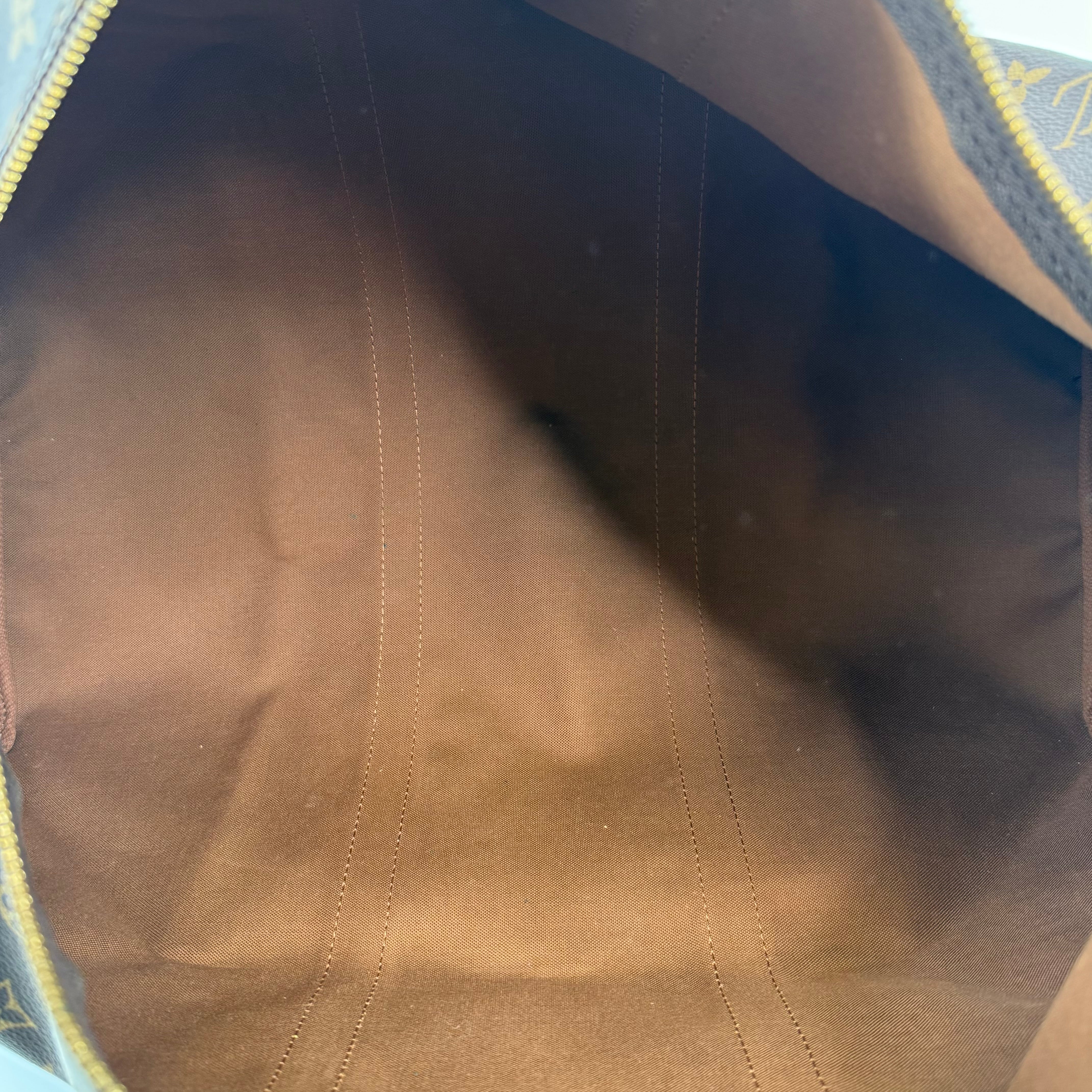 Louis Vuitton Monogram Keepall 50 With Strap