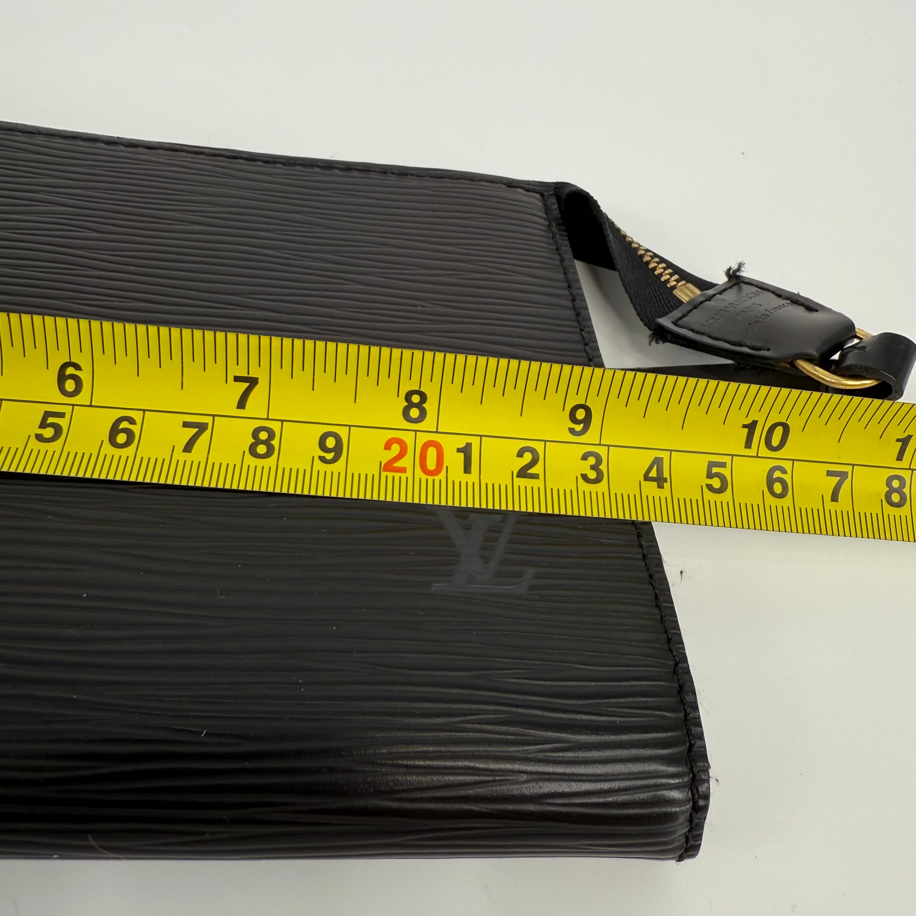 Louis Vuitton Epi Black Pochette