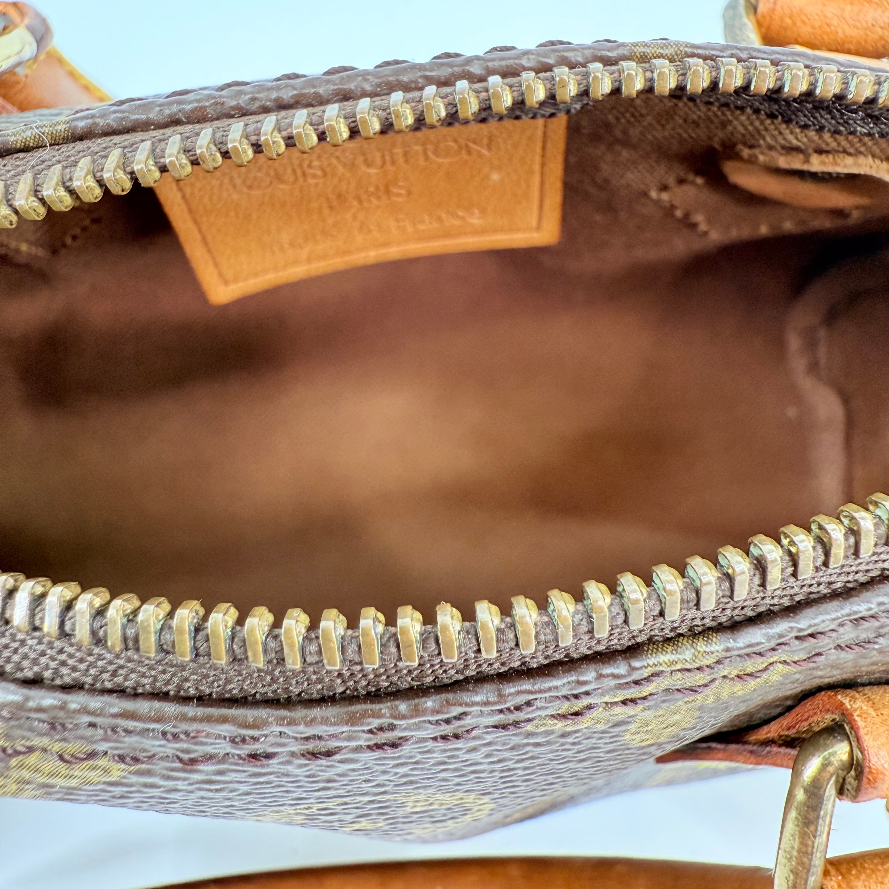 Louis Vuitton Monogram Nano Speedy With Strap