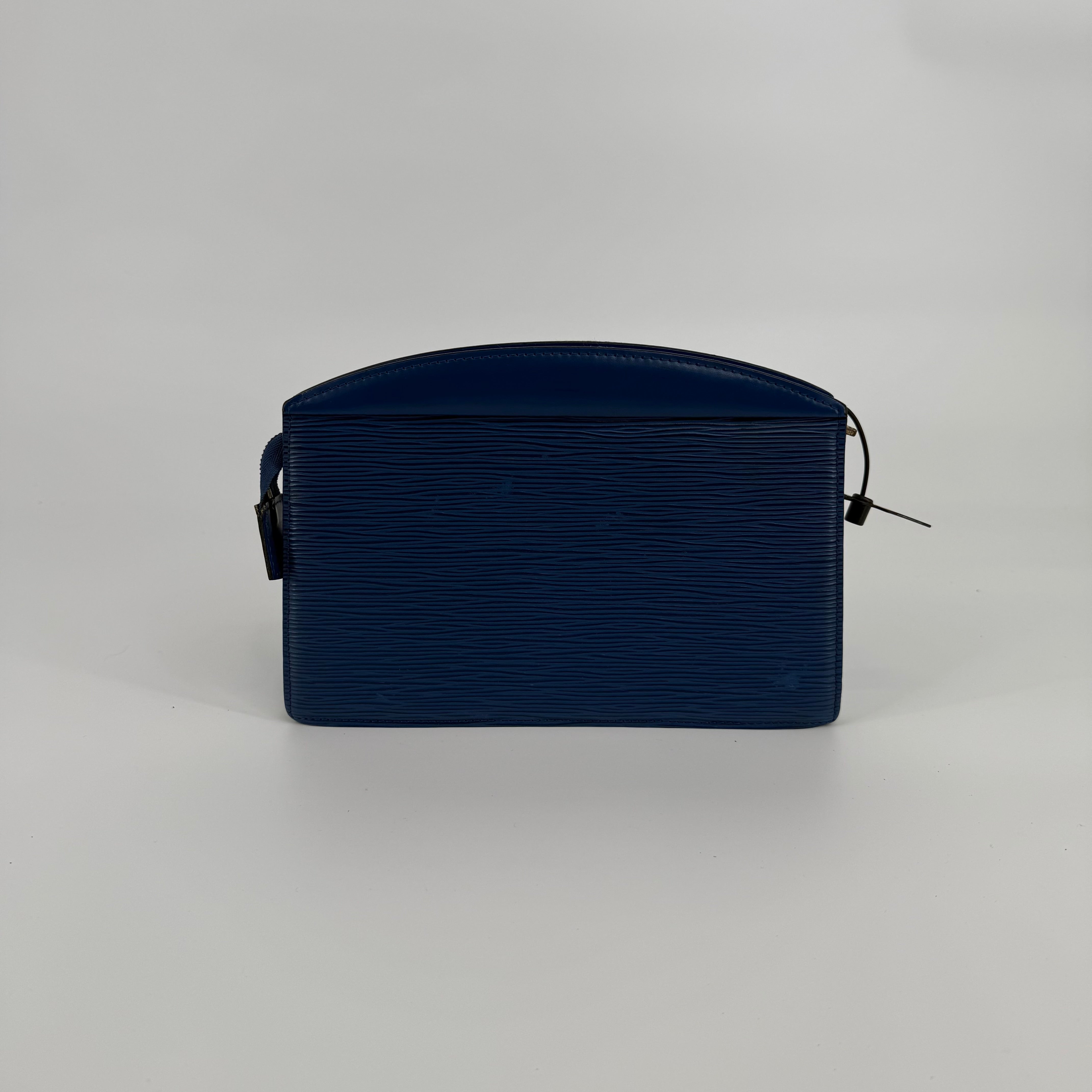 Louis Vuitton Epi Blue Trusse Crete Clutch