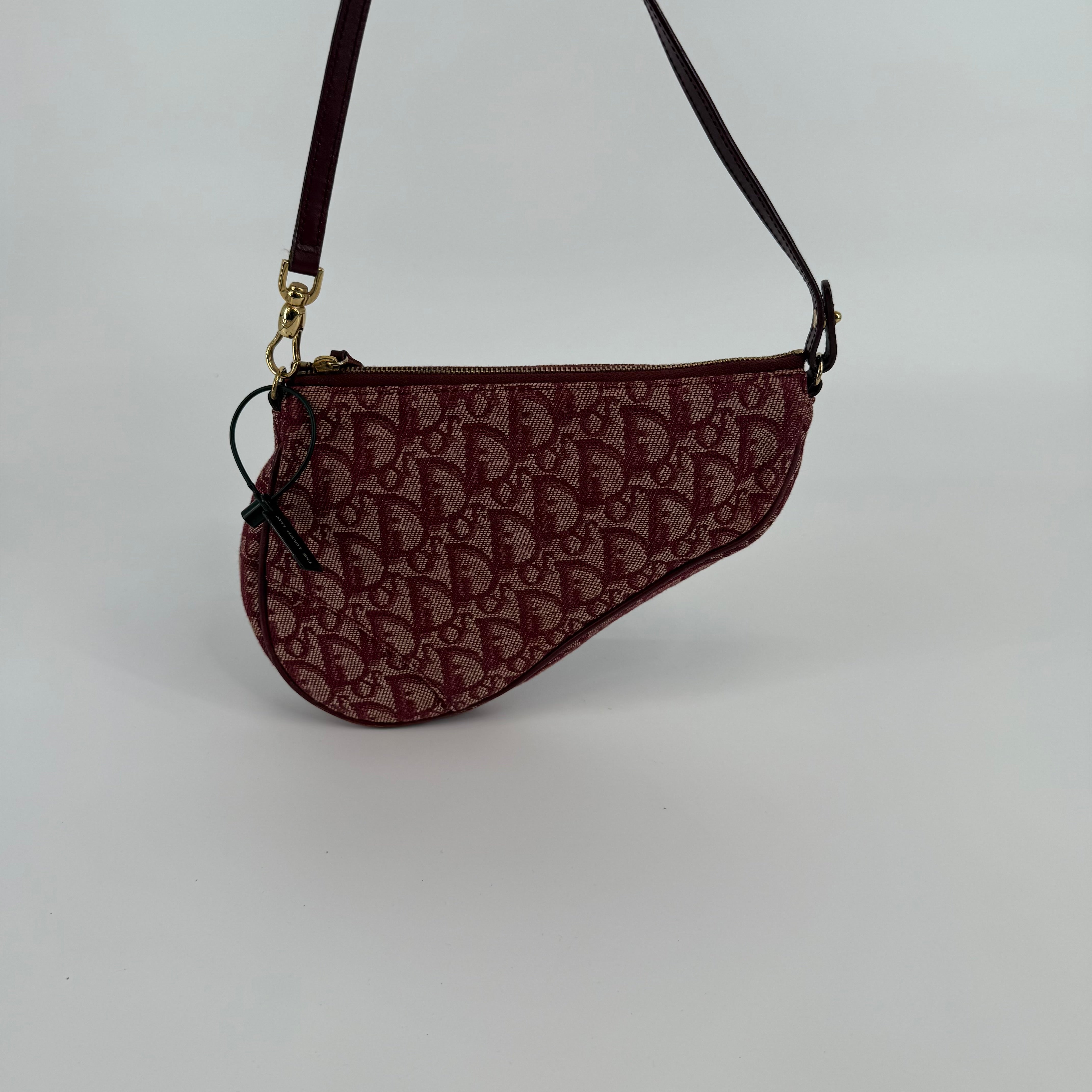 DIOR Pink Pony Saddle Trotter Handbag