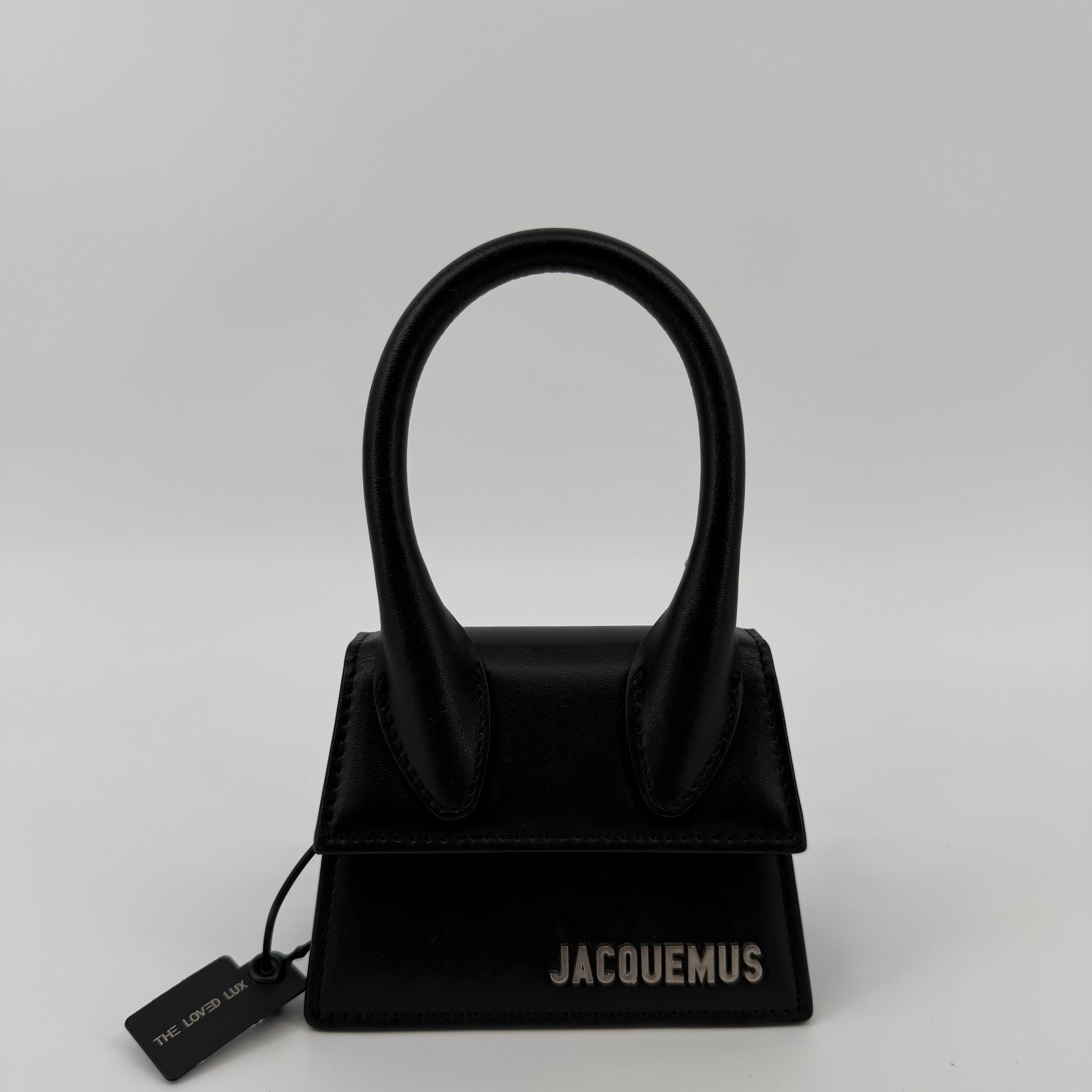 Jacquemus Le Chiquito Black Mini Bag With Strap