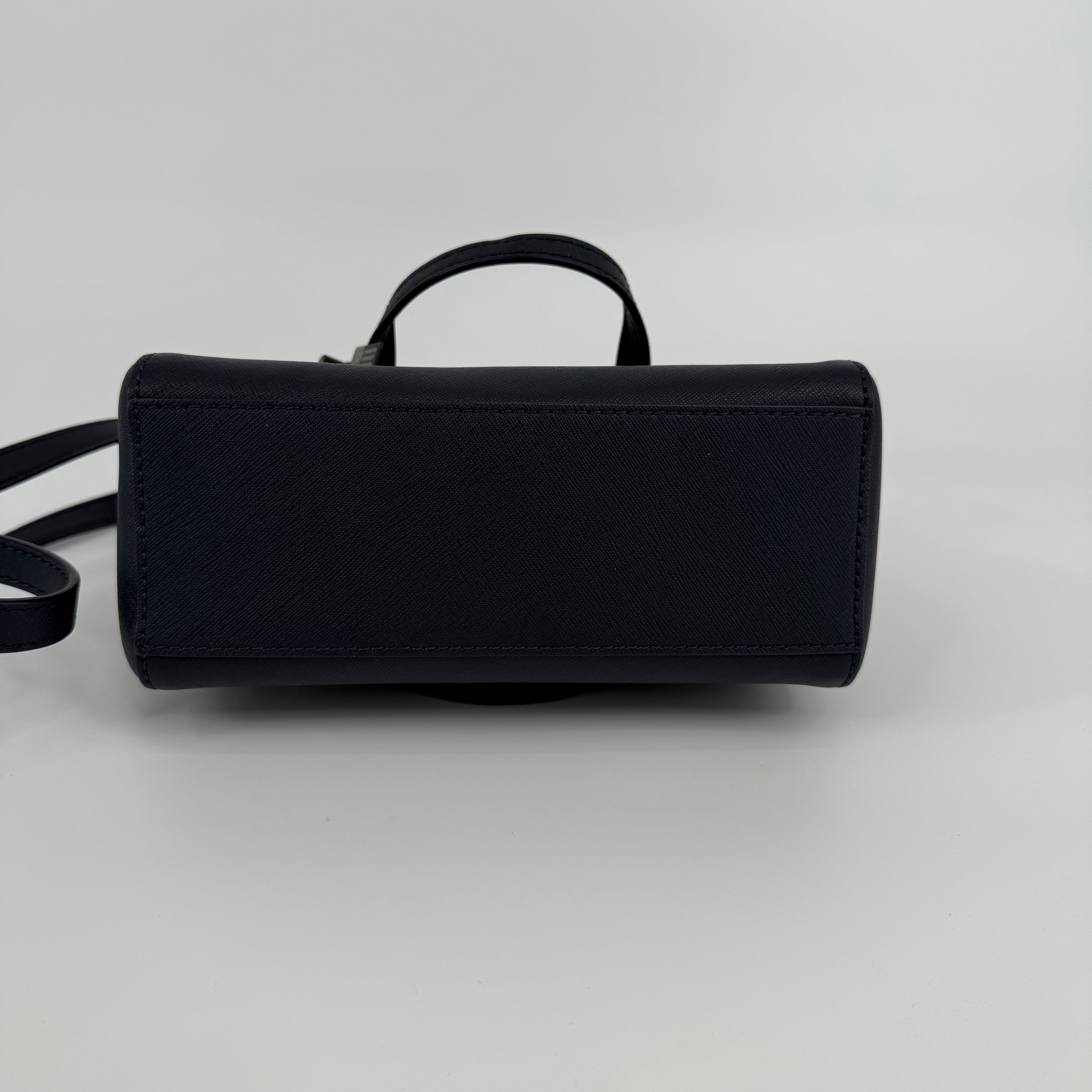 Tory Burch Navy Mini Emerson Handbag