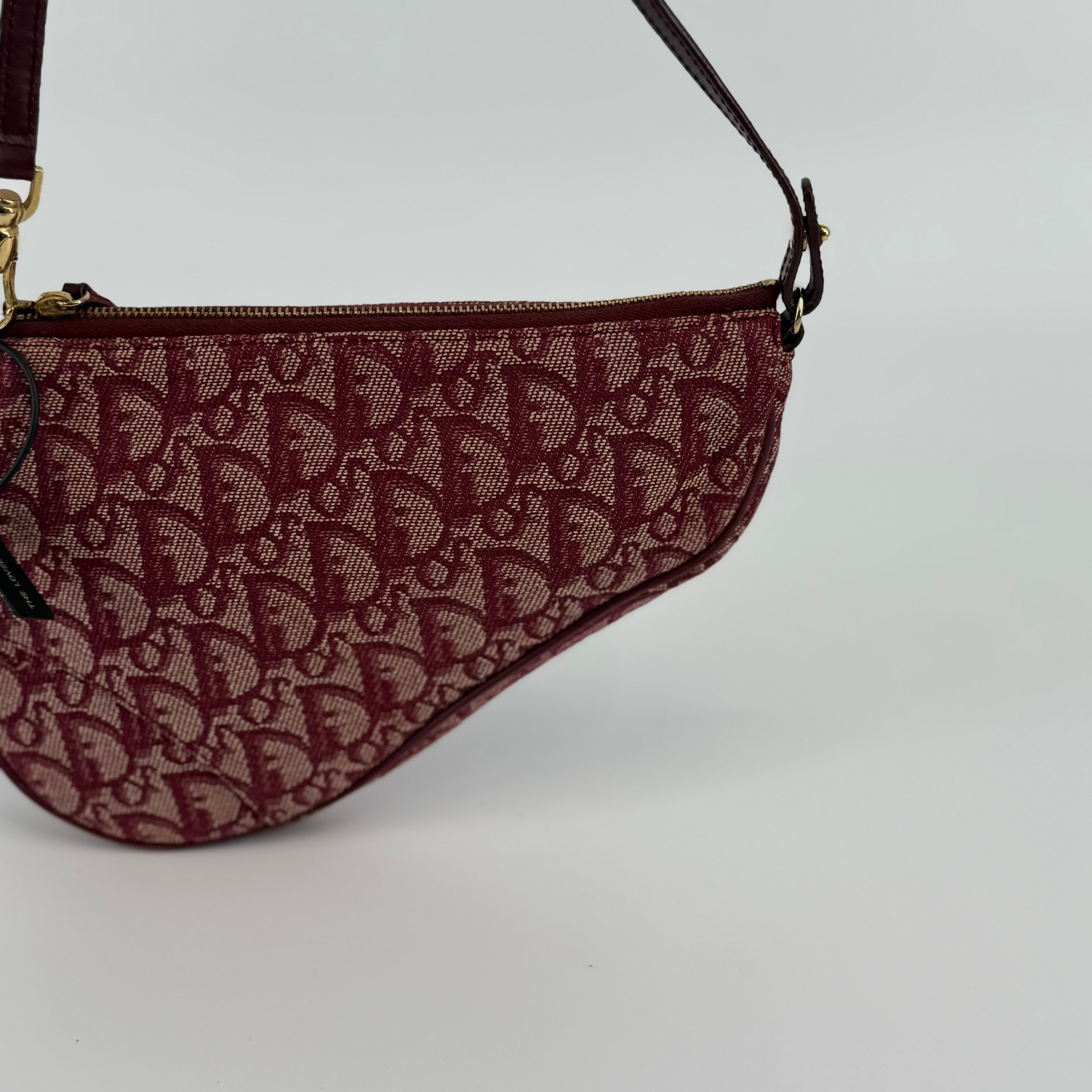 DIOR Pink Pony Saddle Trotter Handbag