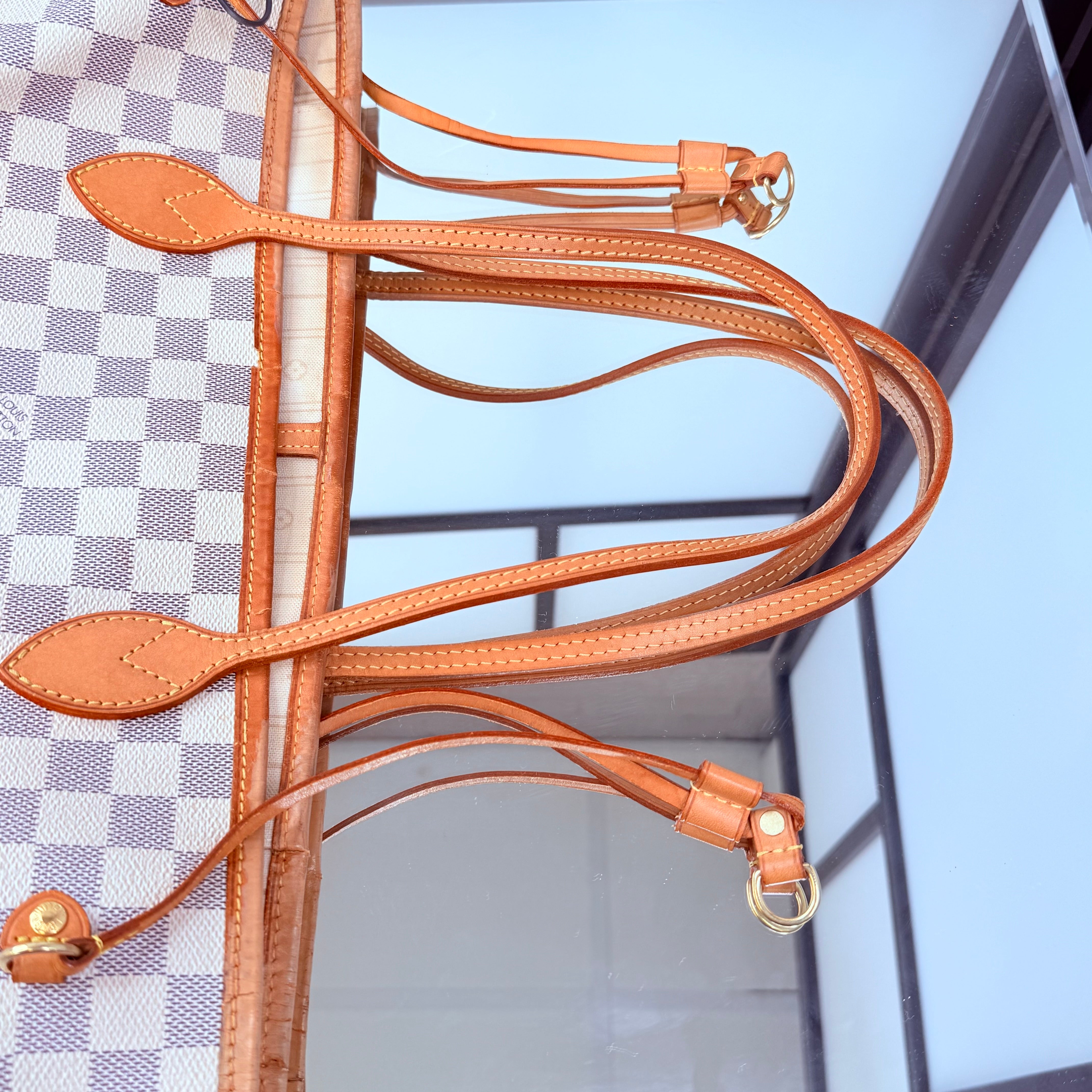 Louis Vuitton Damier Azur Neverfull MM