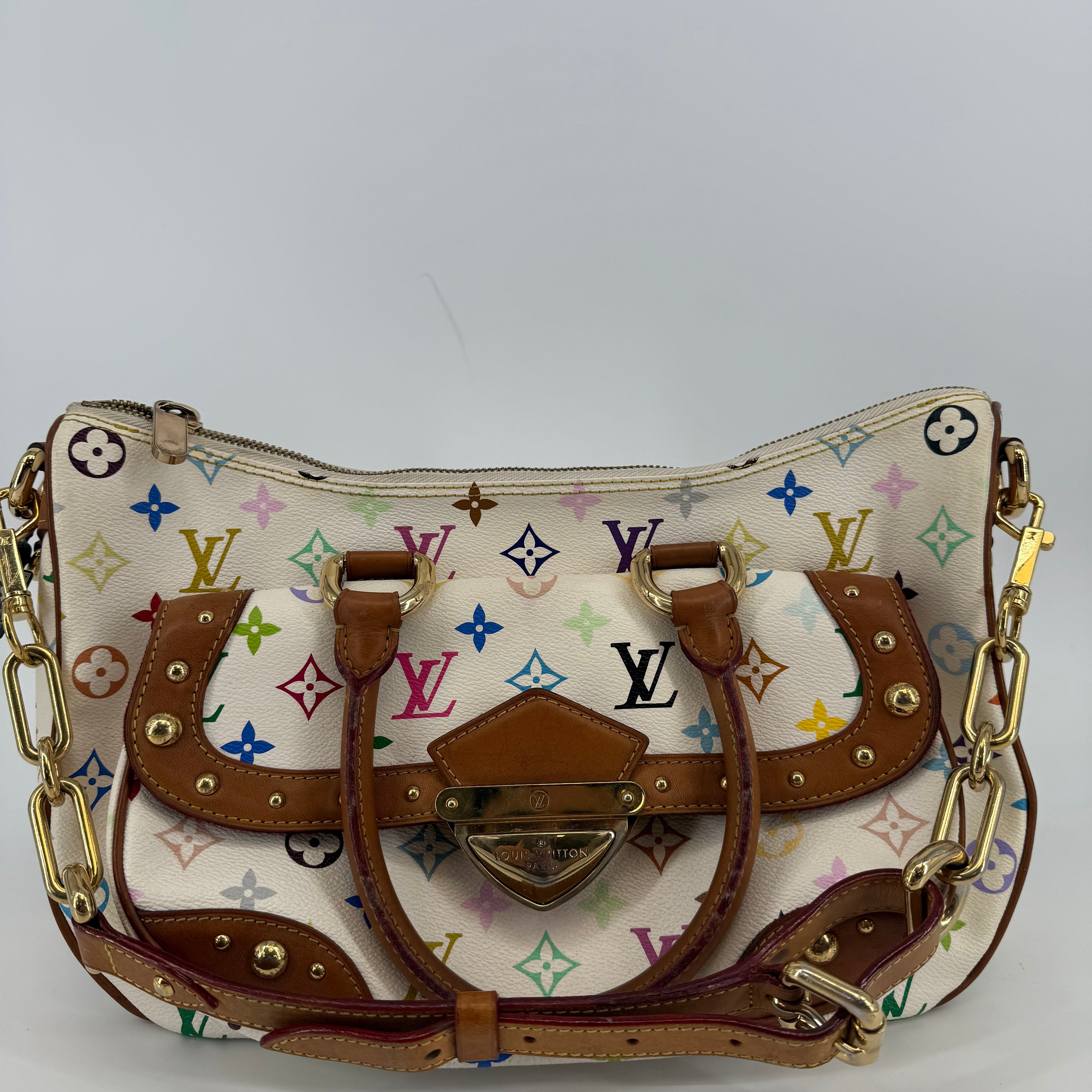 Louis Vuitton Takashi Murakami Rita Handbag (L-419)