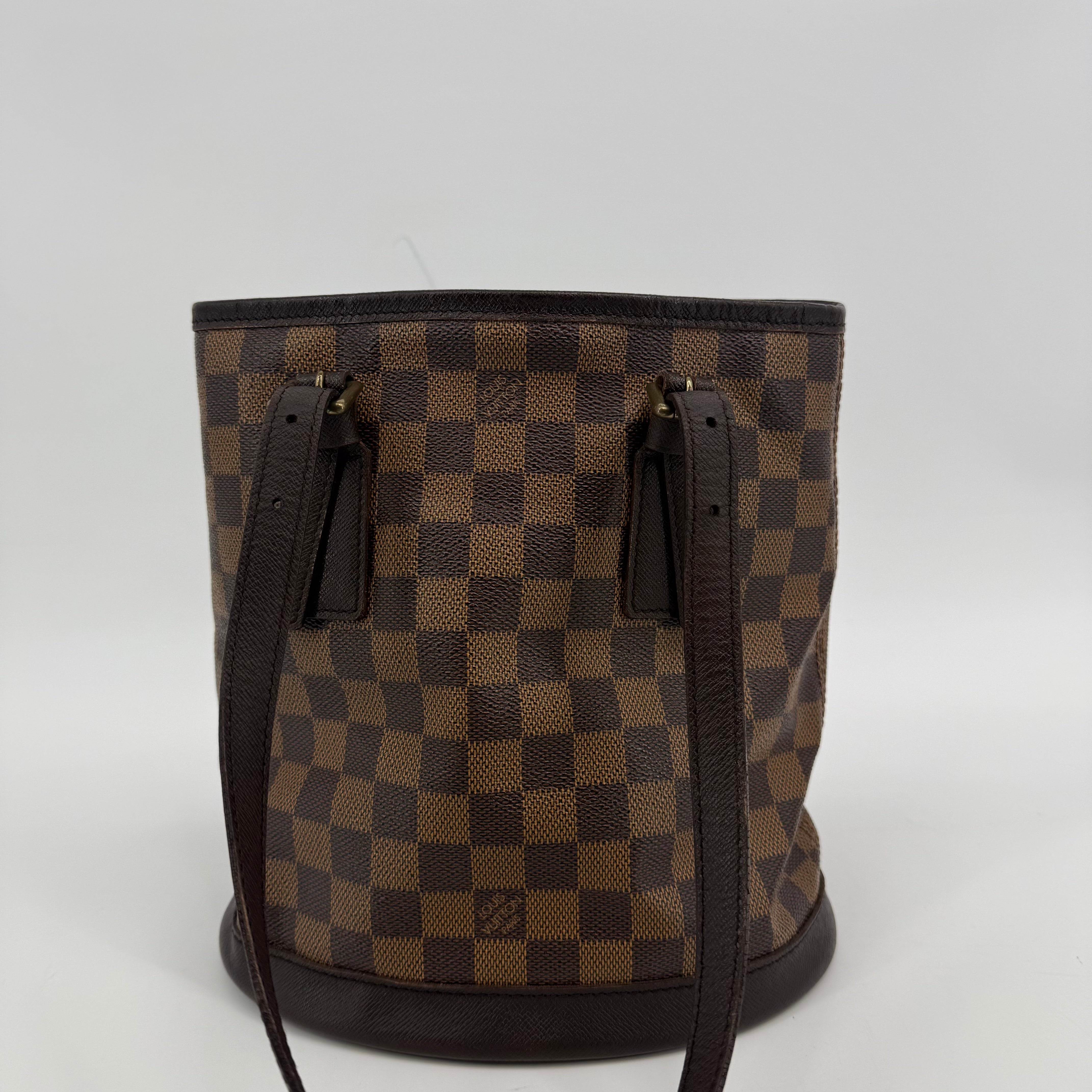 Louis Vuitton Damier Ebene Bucket Bag (957879)
