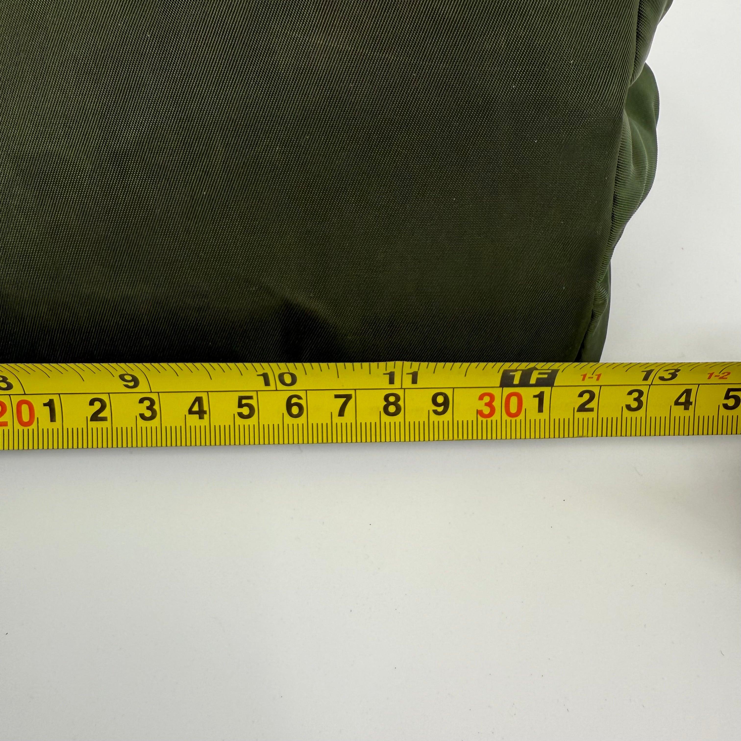 Prada Khaki Green Nylon Handbag