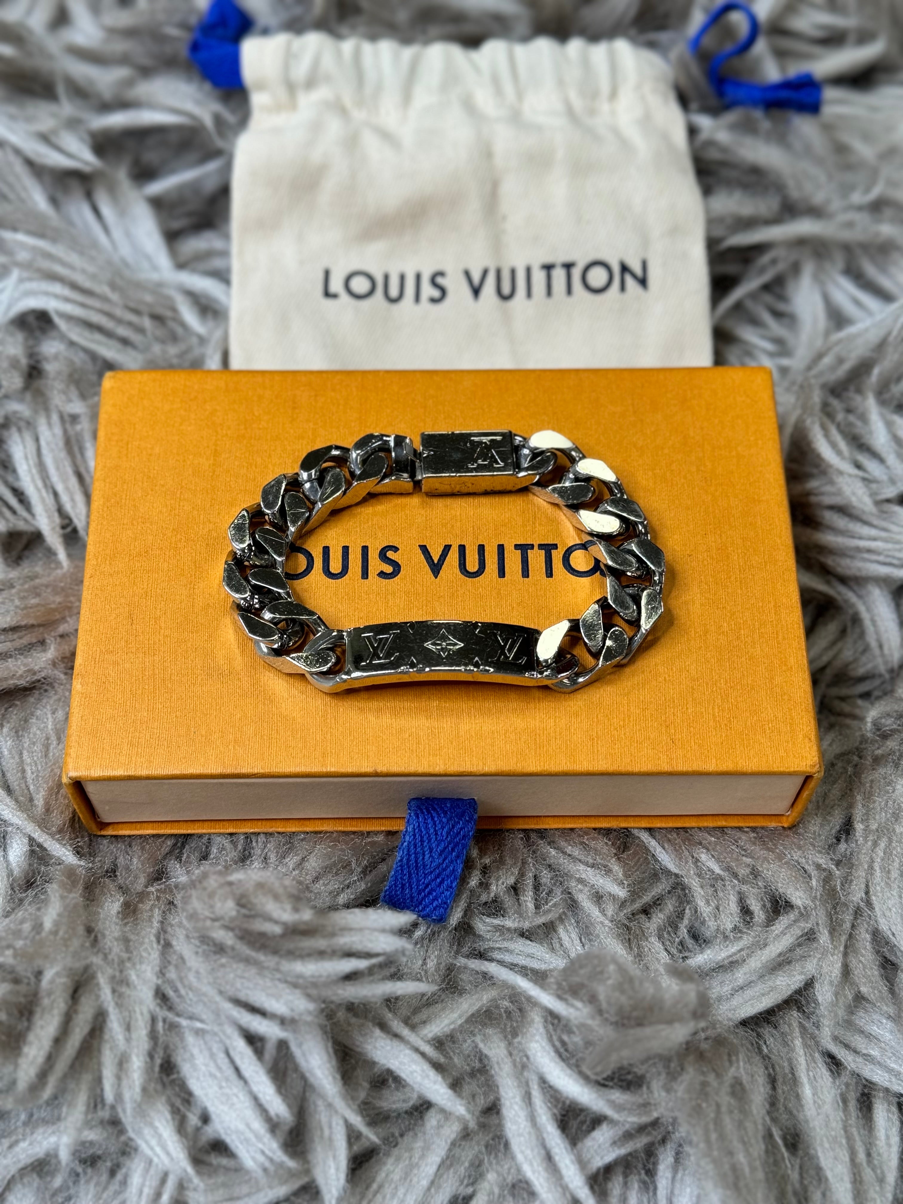 Louis Vuitton Cuban bracelet