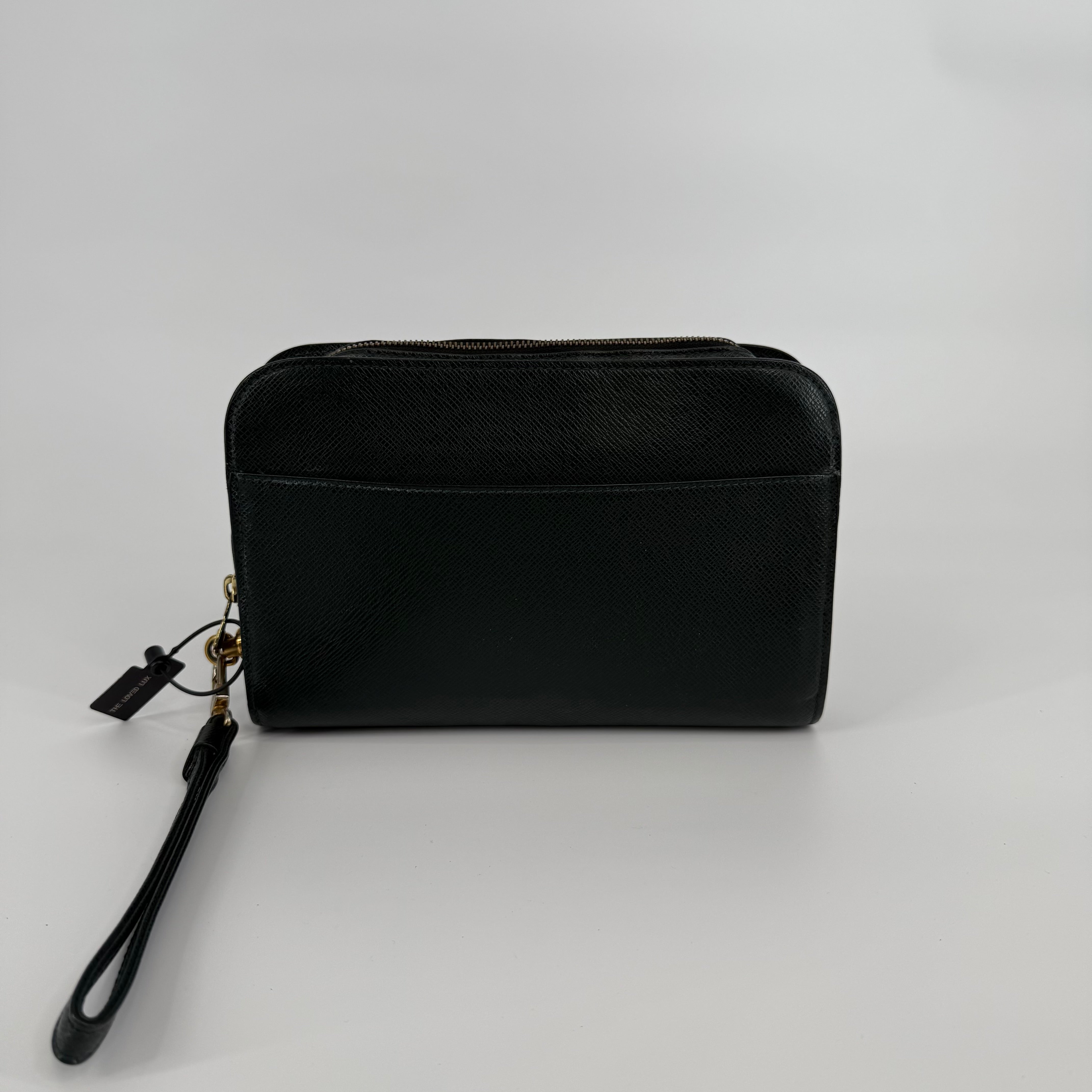 Louis Vuitton Taiga Green Washbag