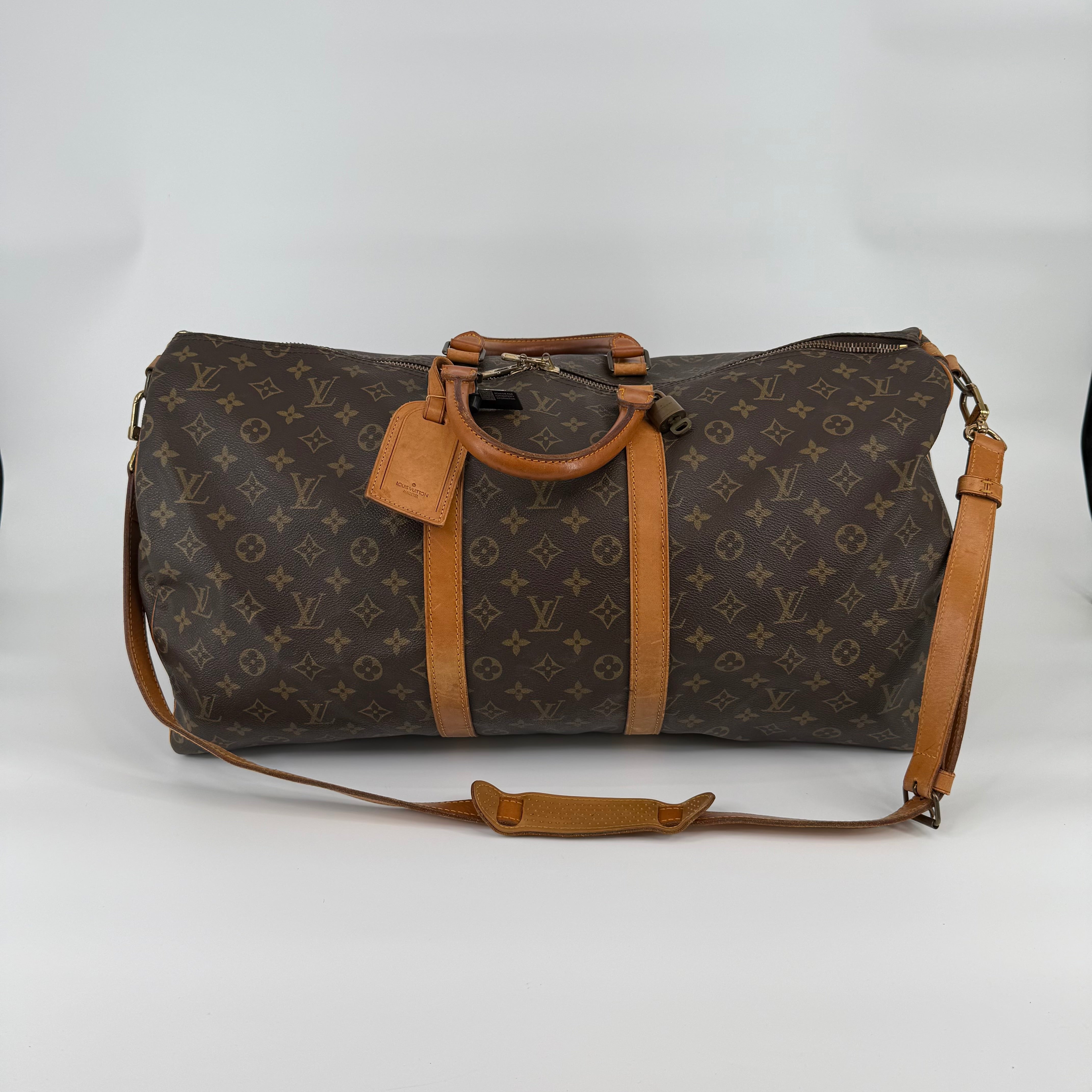 Louis Vuitton Monogram Keepall 55