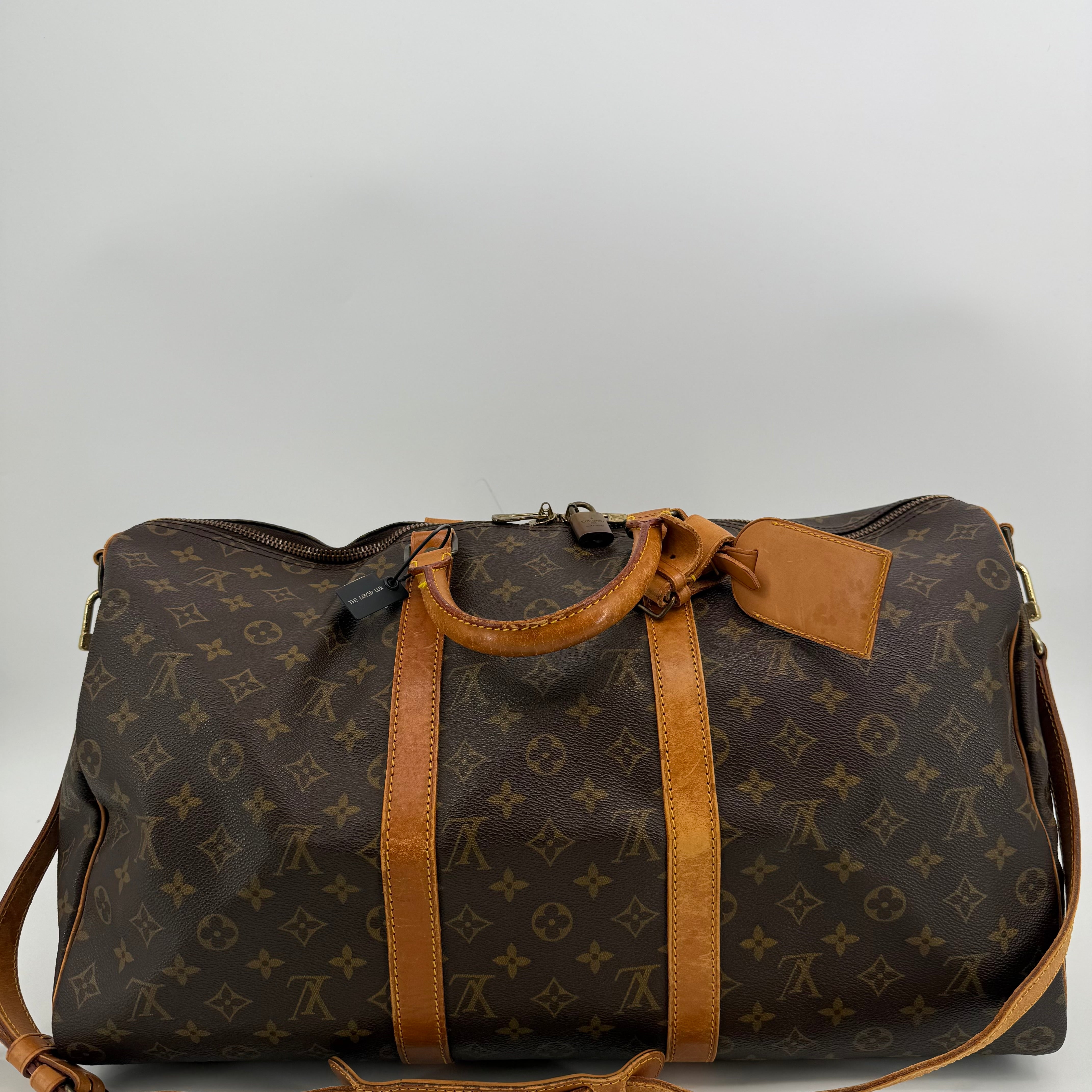 Louis Vuitton Monogram Keepall 50 With Strap (957899)