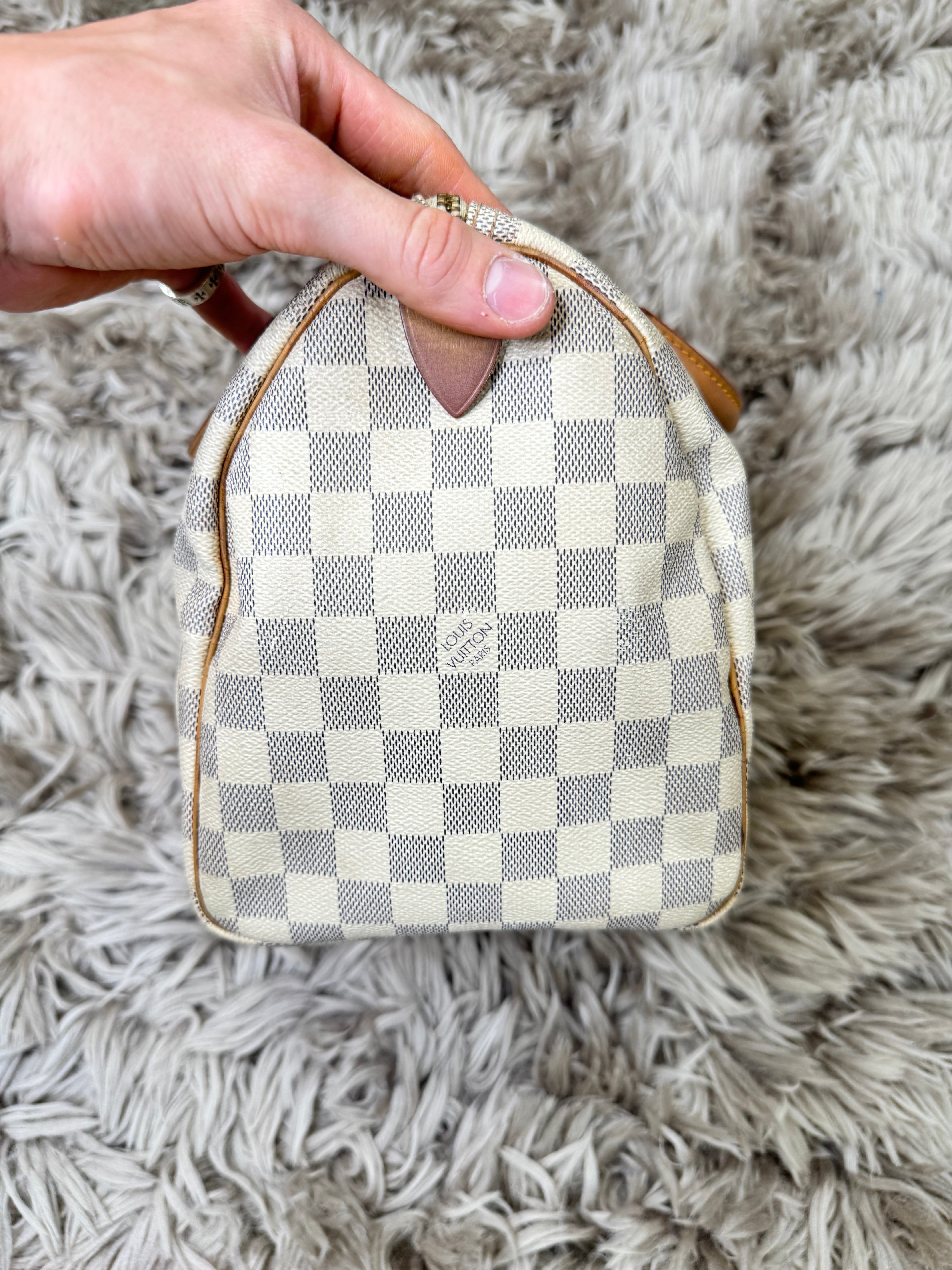 Louis Vuitton damier azur speedy 30