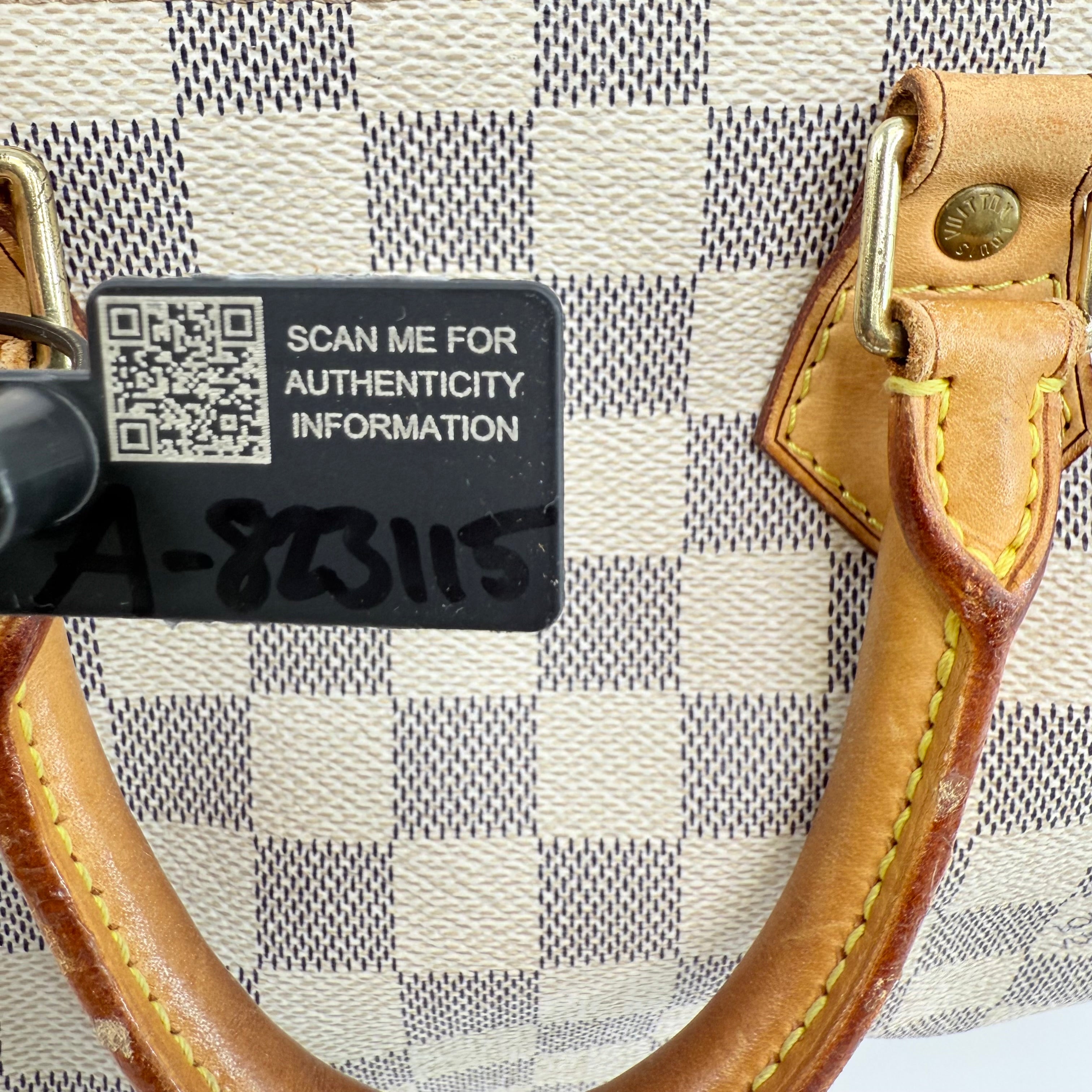 Louis Vuitton Damier Azur Speedy 25