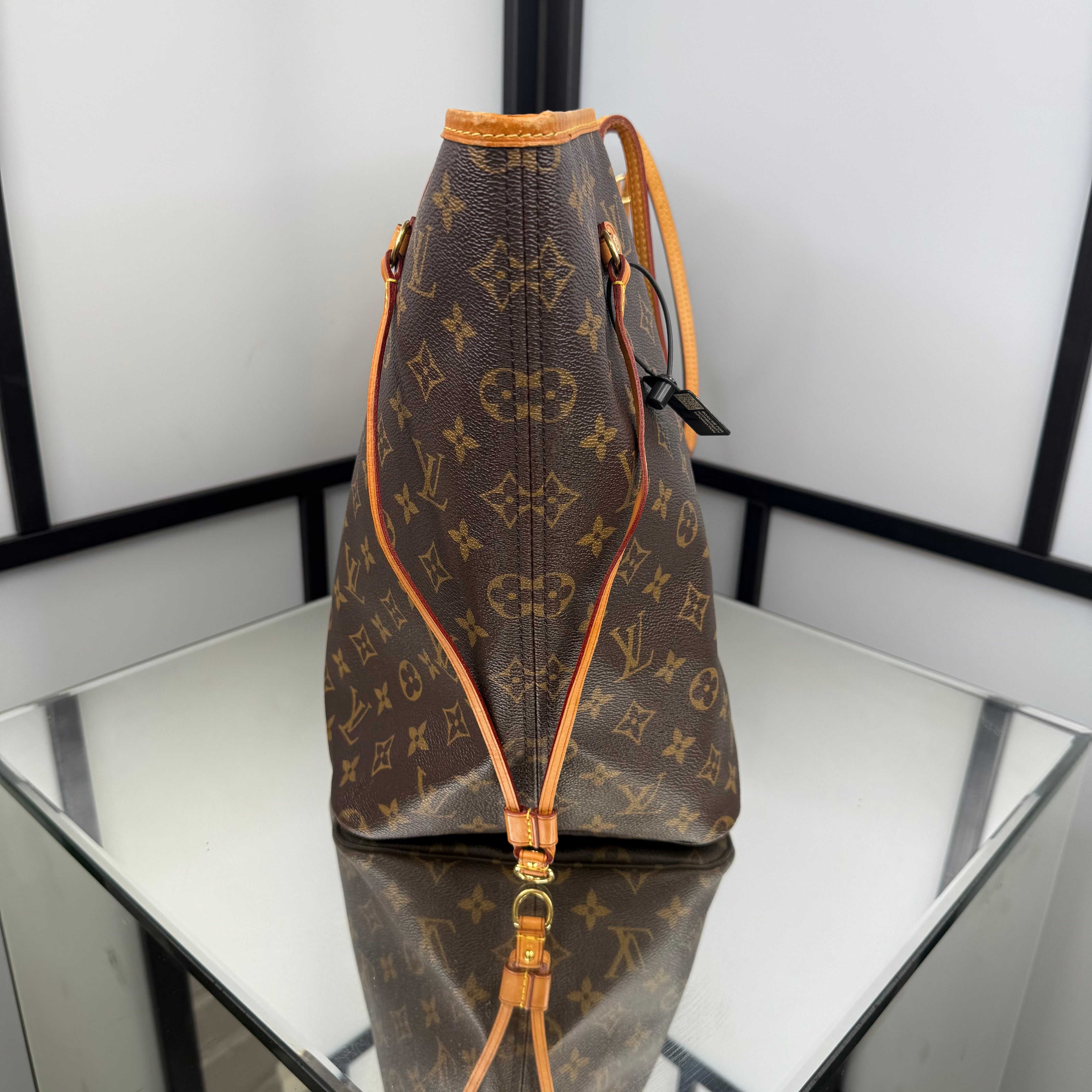 Louis Vuitton Monogram Neverfull GM Purple Interior