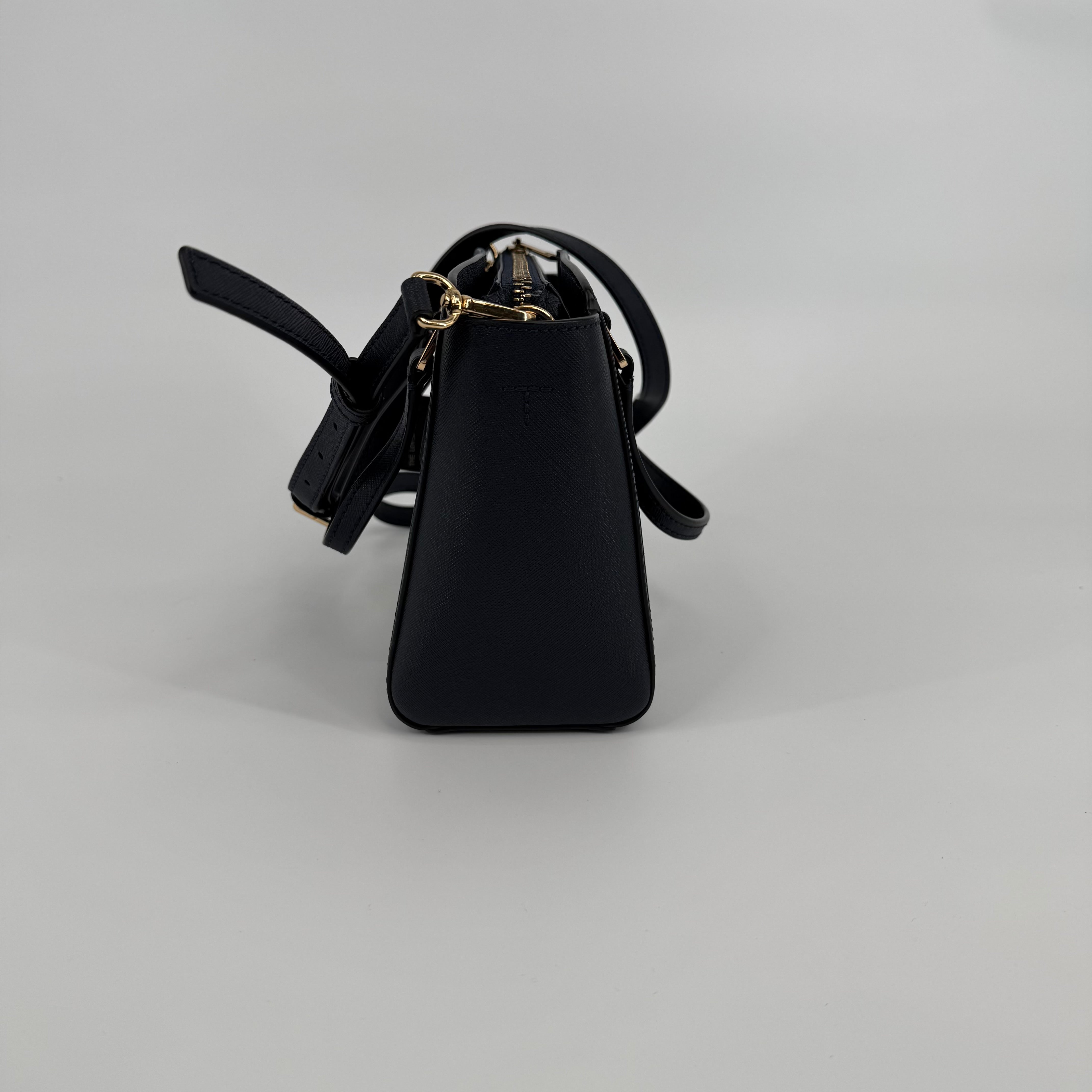 Tory Burch Navy Mini Emerson Handbag