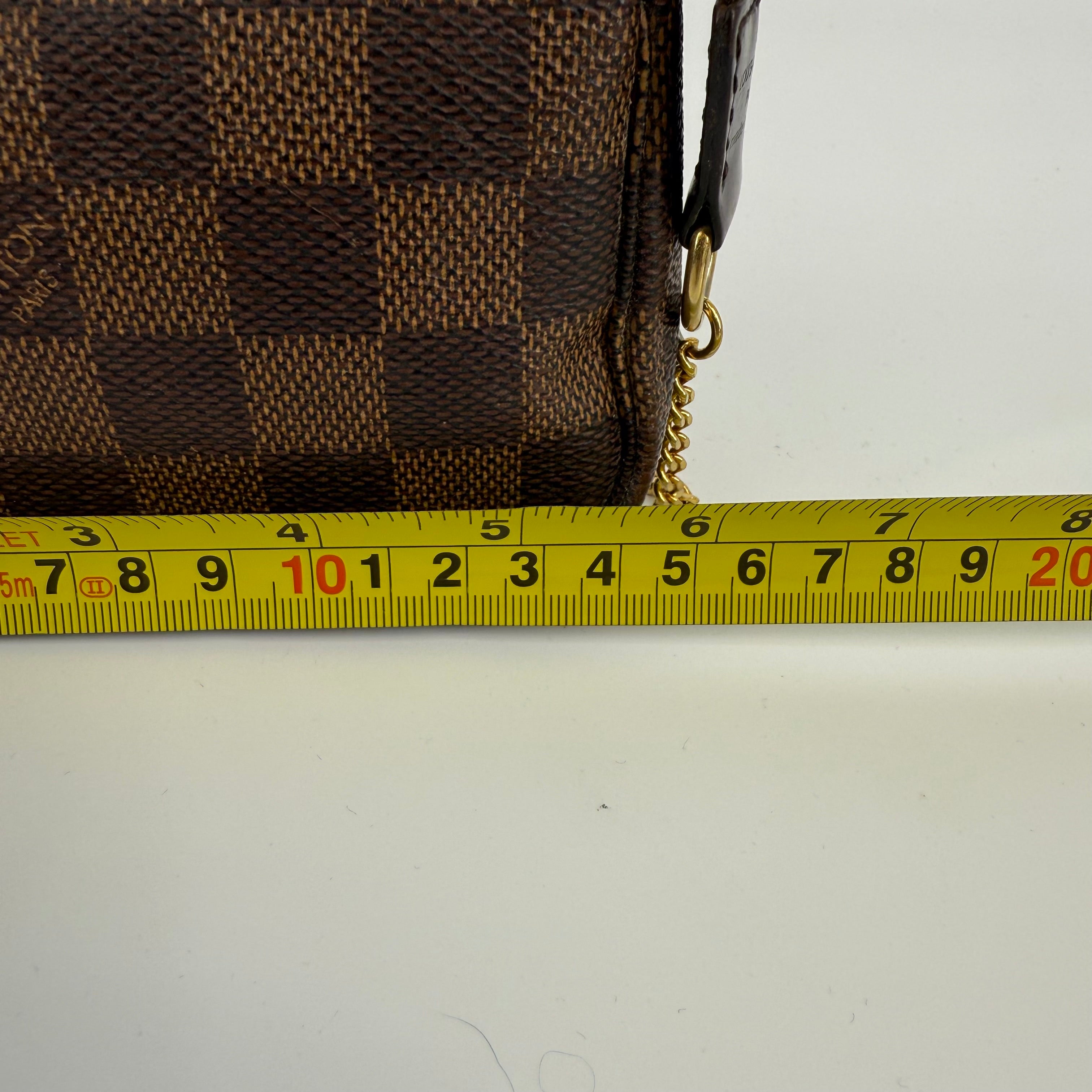 Louis Vuitton Damier Ebene Mini Pochette 14