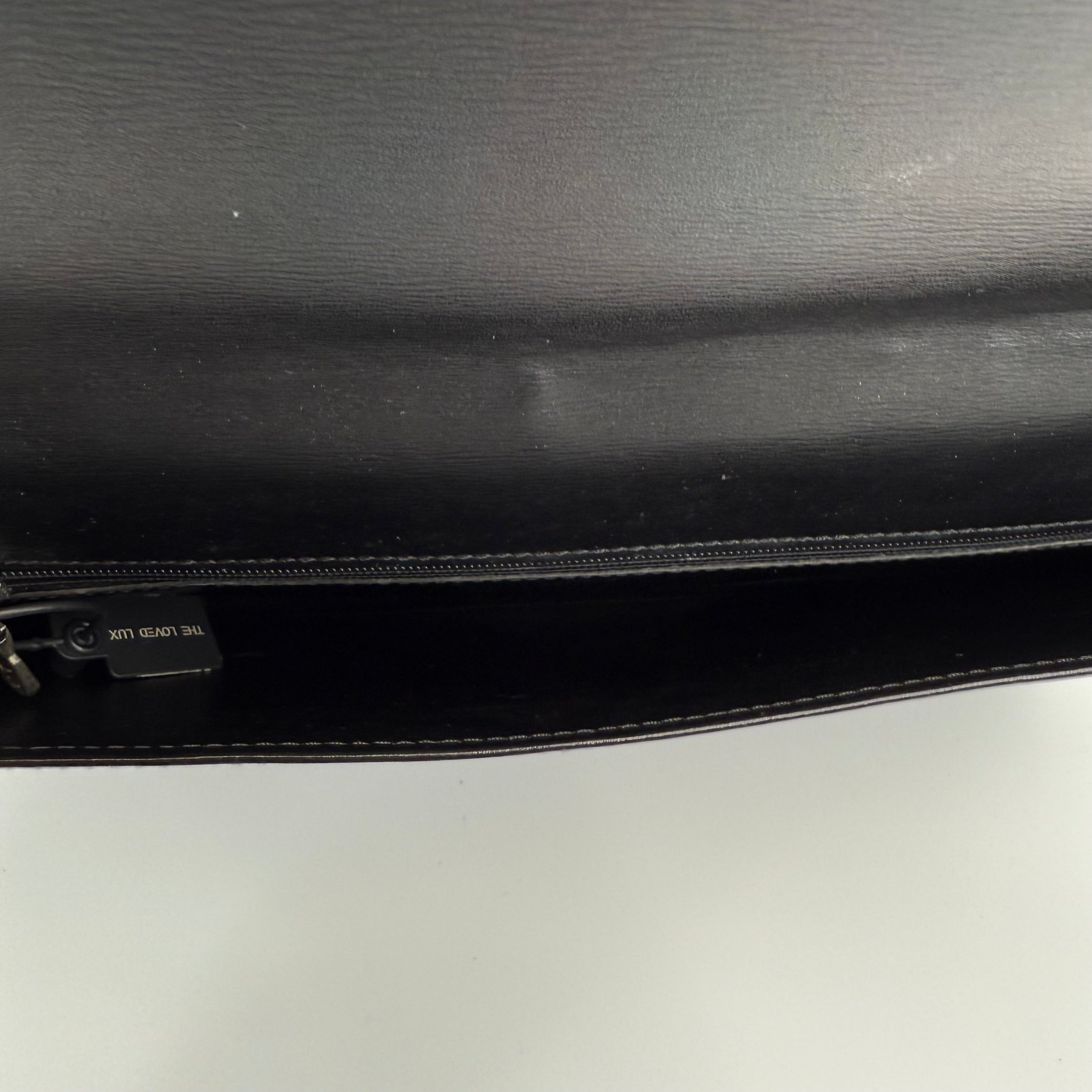 Louis Vuitton Epi Black Laptop Cover Clutch