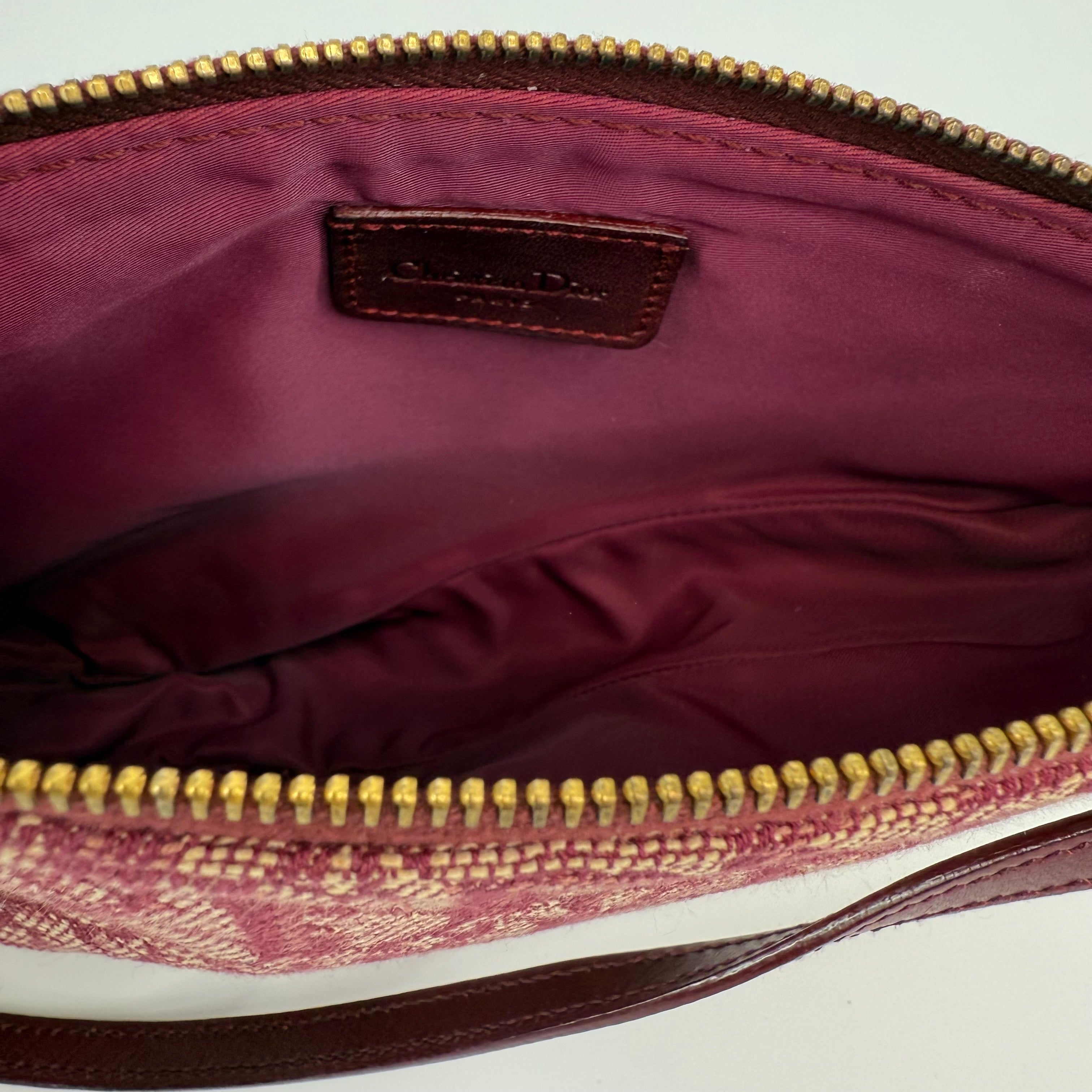 DIOR Pink Pony Saddle Trotter Handbag
