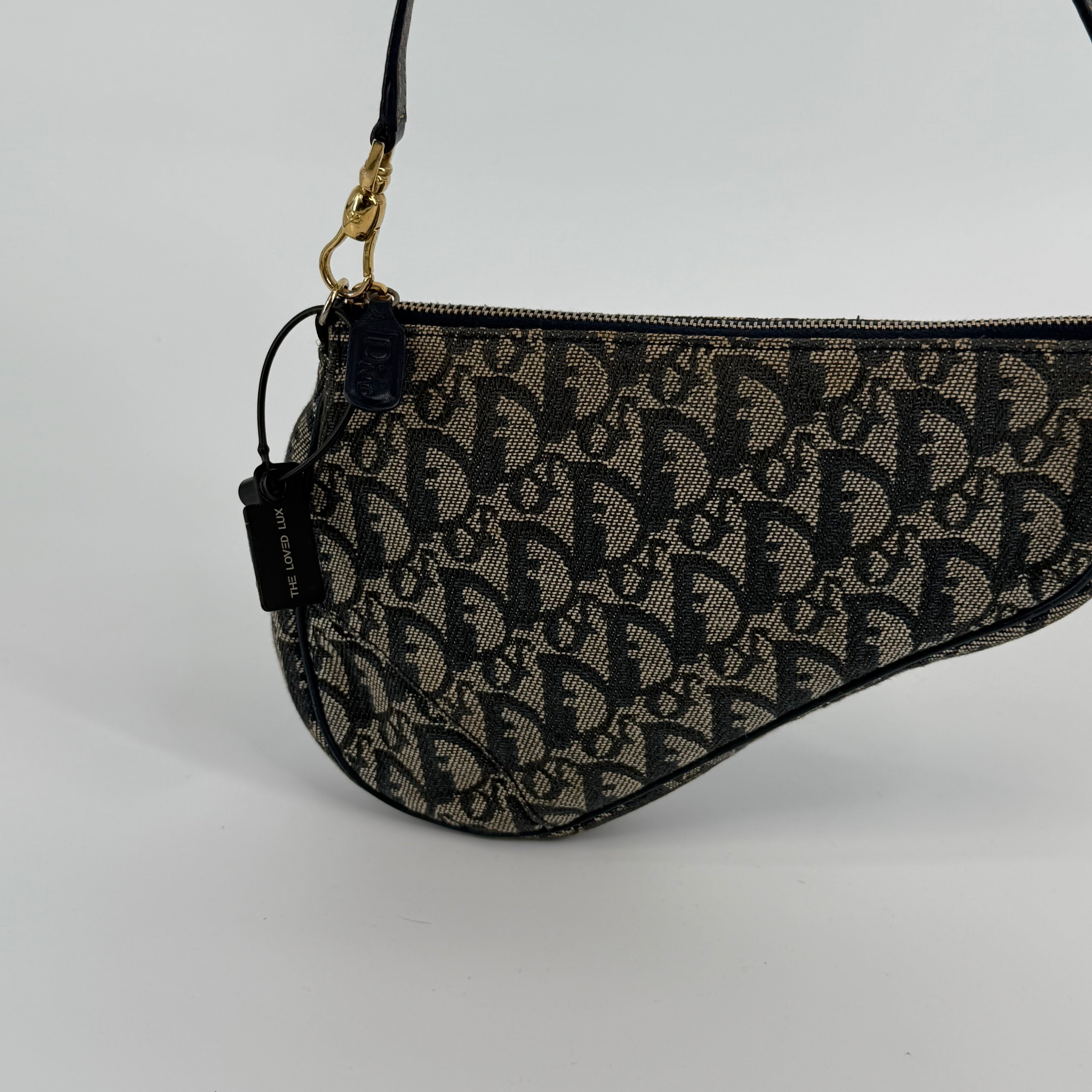DIOR Saddle Trotter Shoulder Handbag