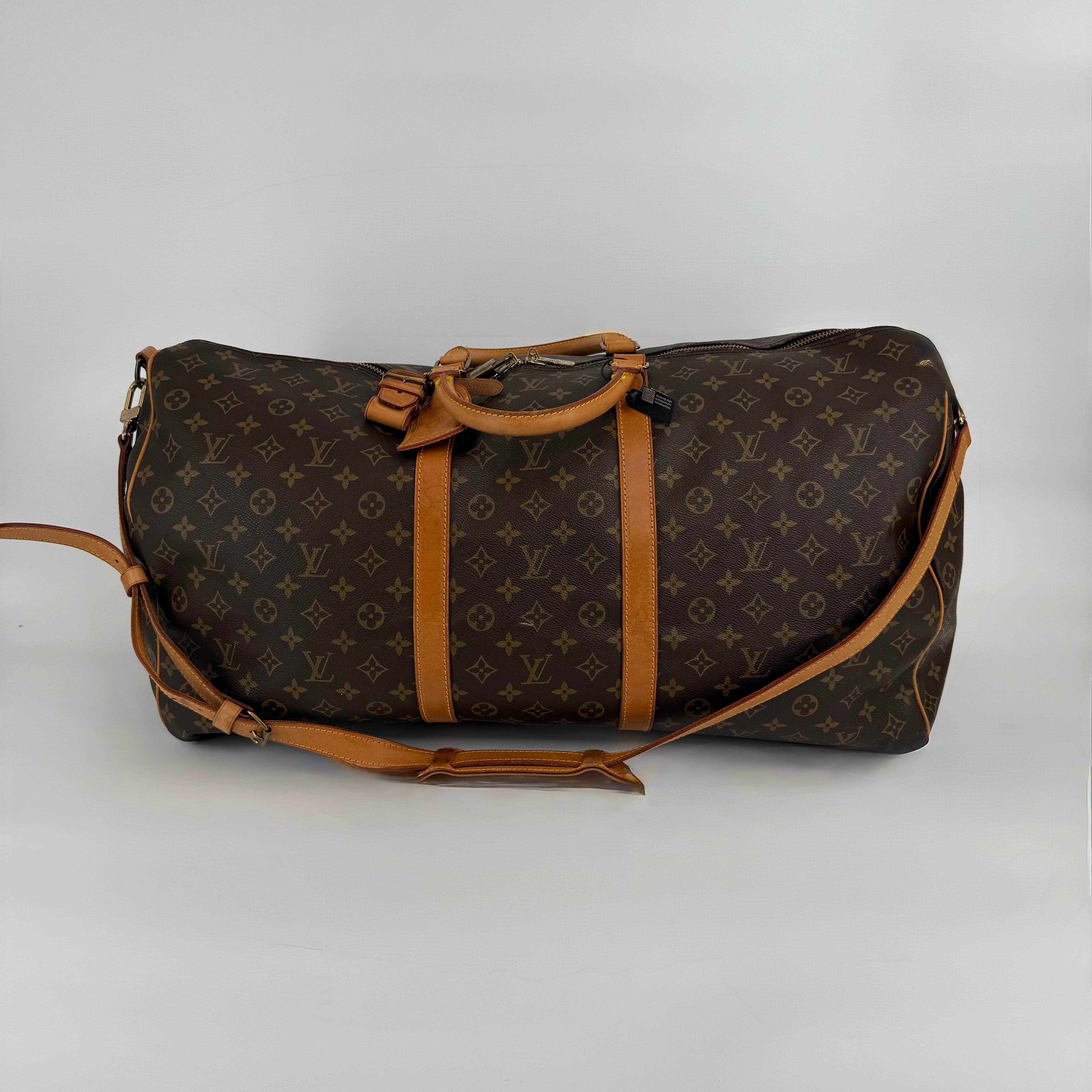 Louis Vuitton Monogram Keepall 60 With Strap