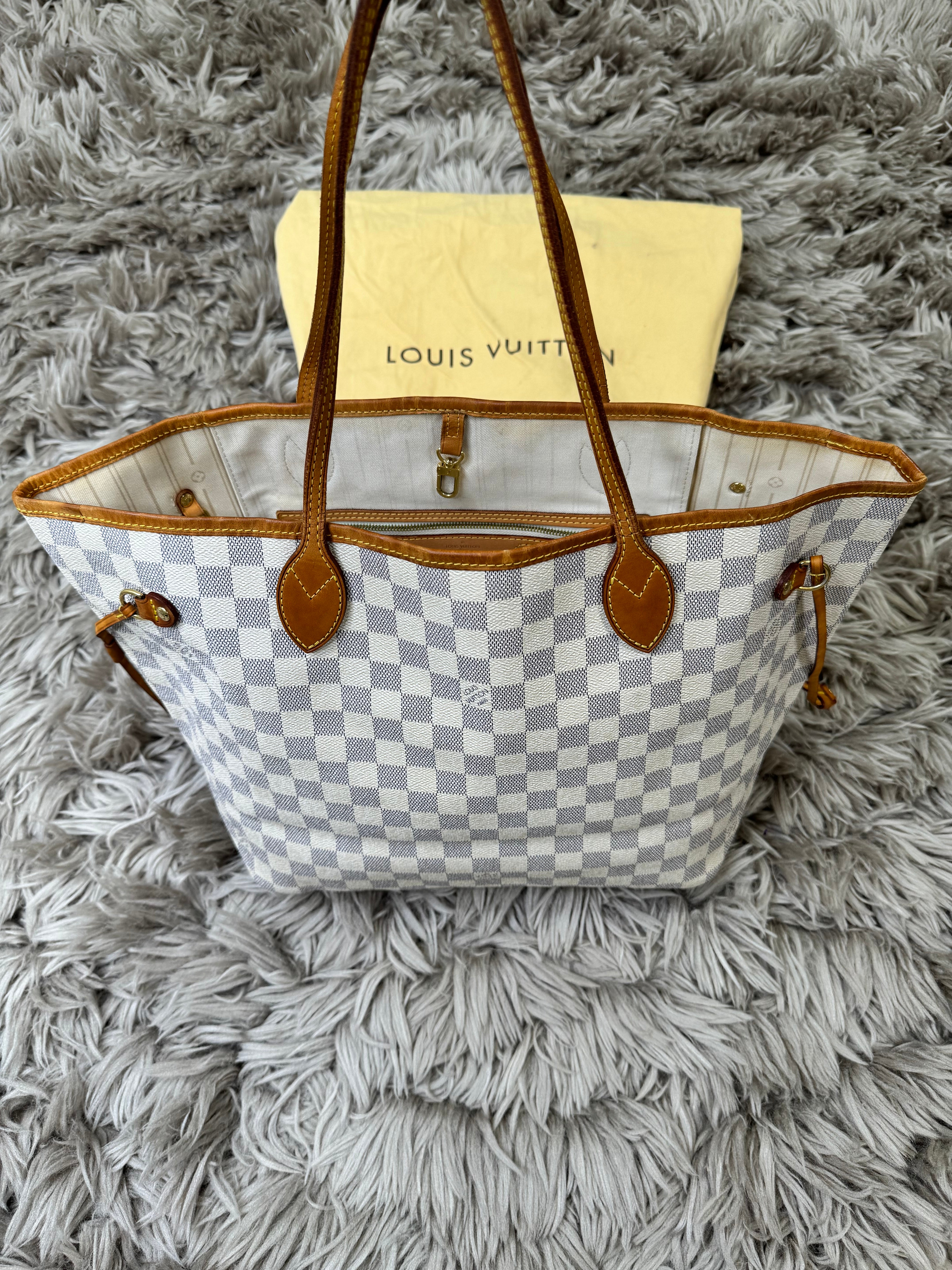 Louis Vuitton Neverfull MM Damier Azur