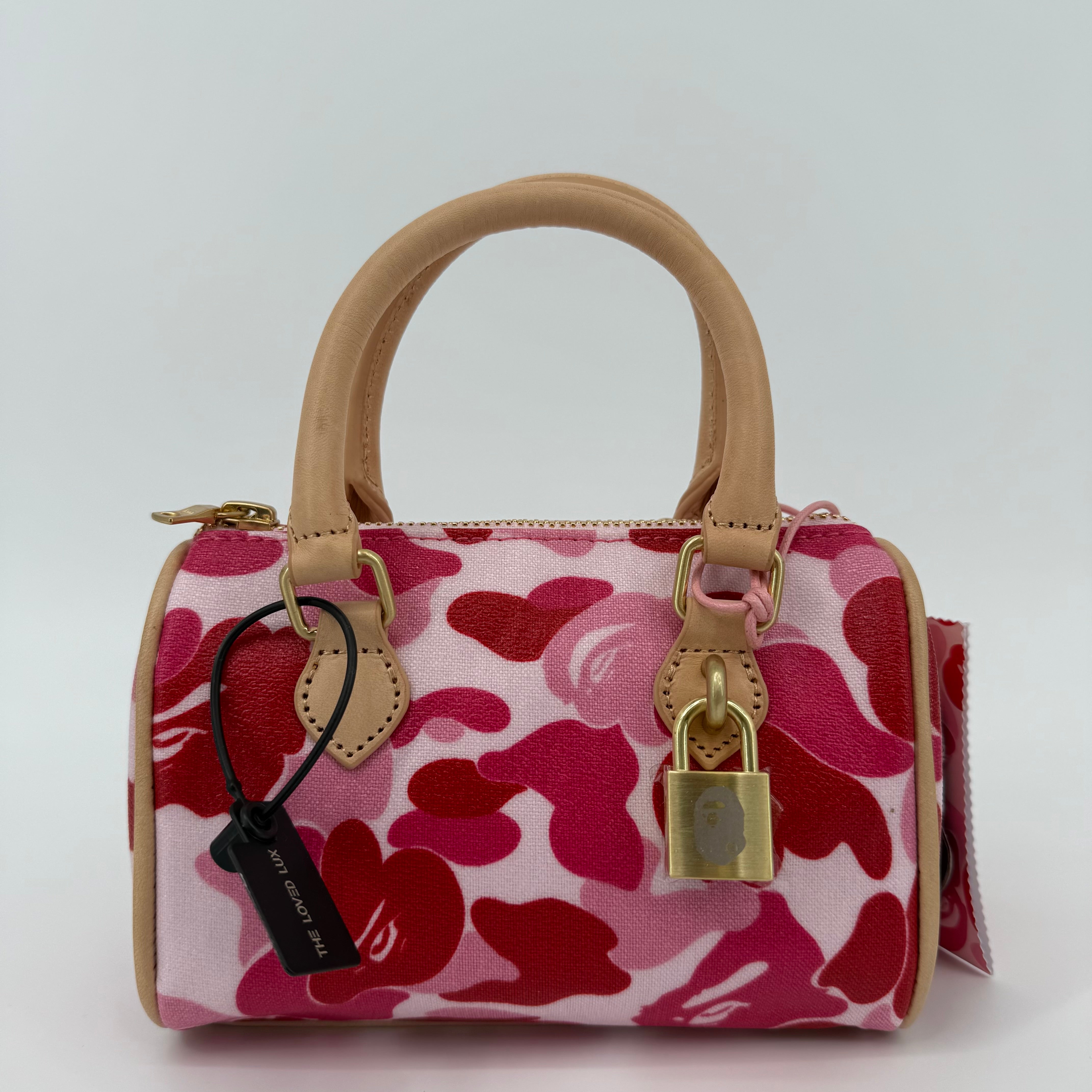 BAPE Pink Camo Mini Shoulder Bag
