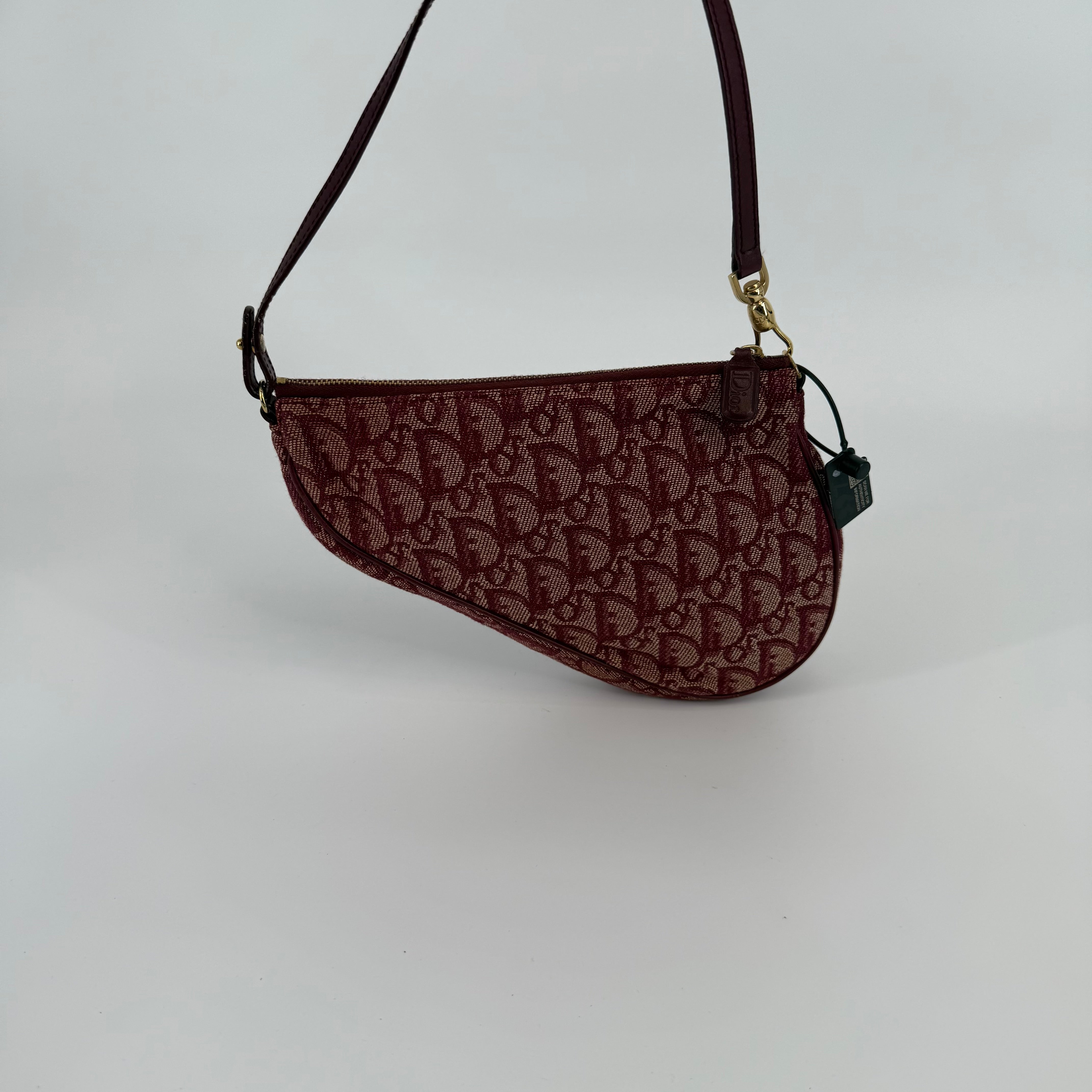 DIOR Pink Pony Saddle Trotter Handbag