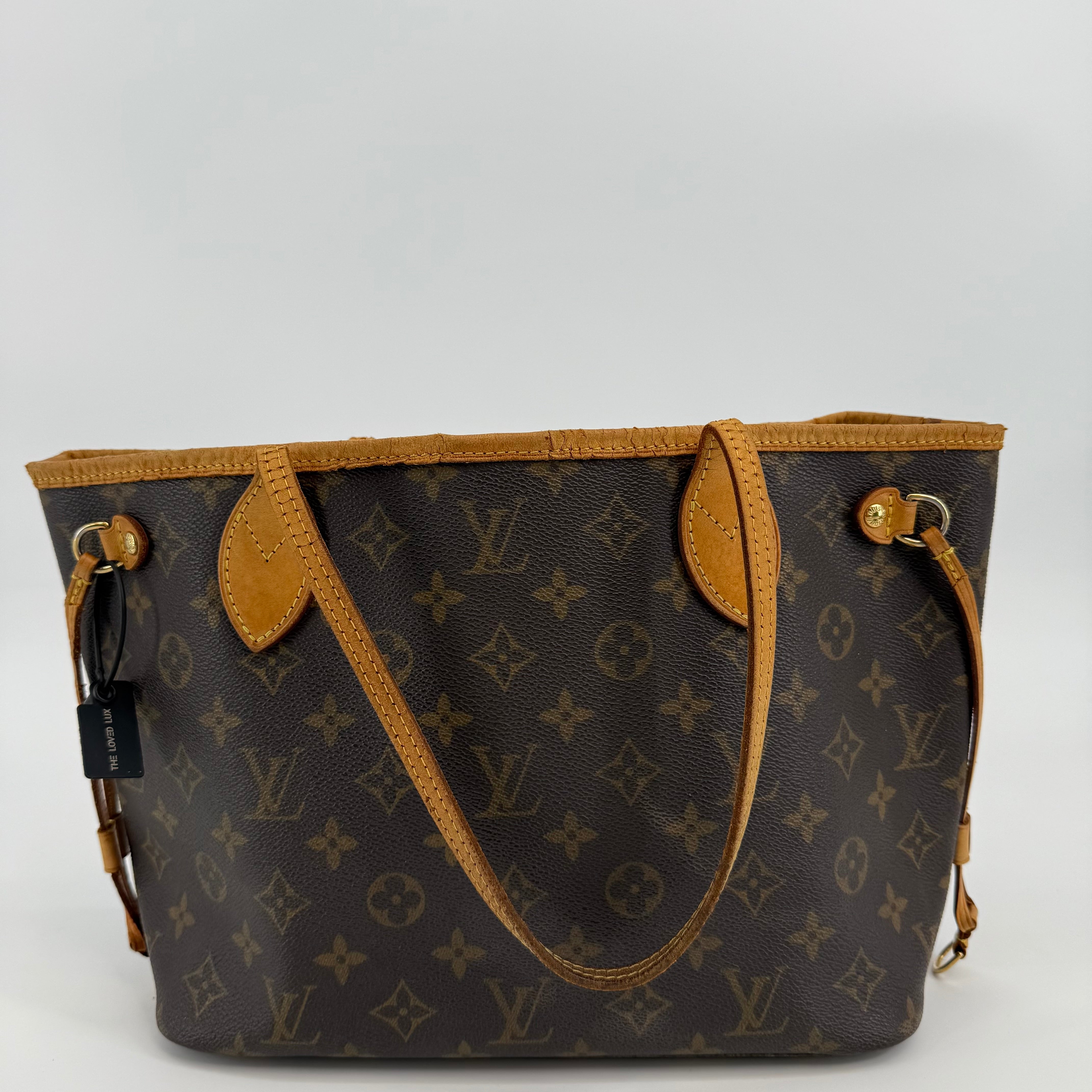 Louis Vuitton Monogram Brown Neverfull PM Tote Bag (906126)