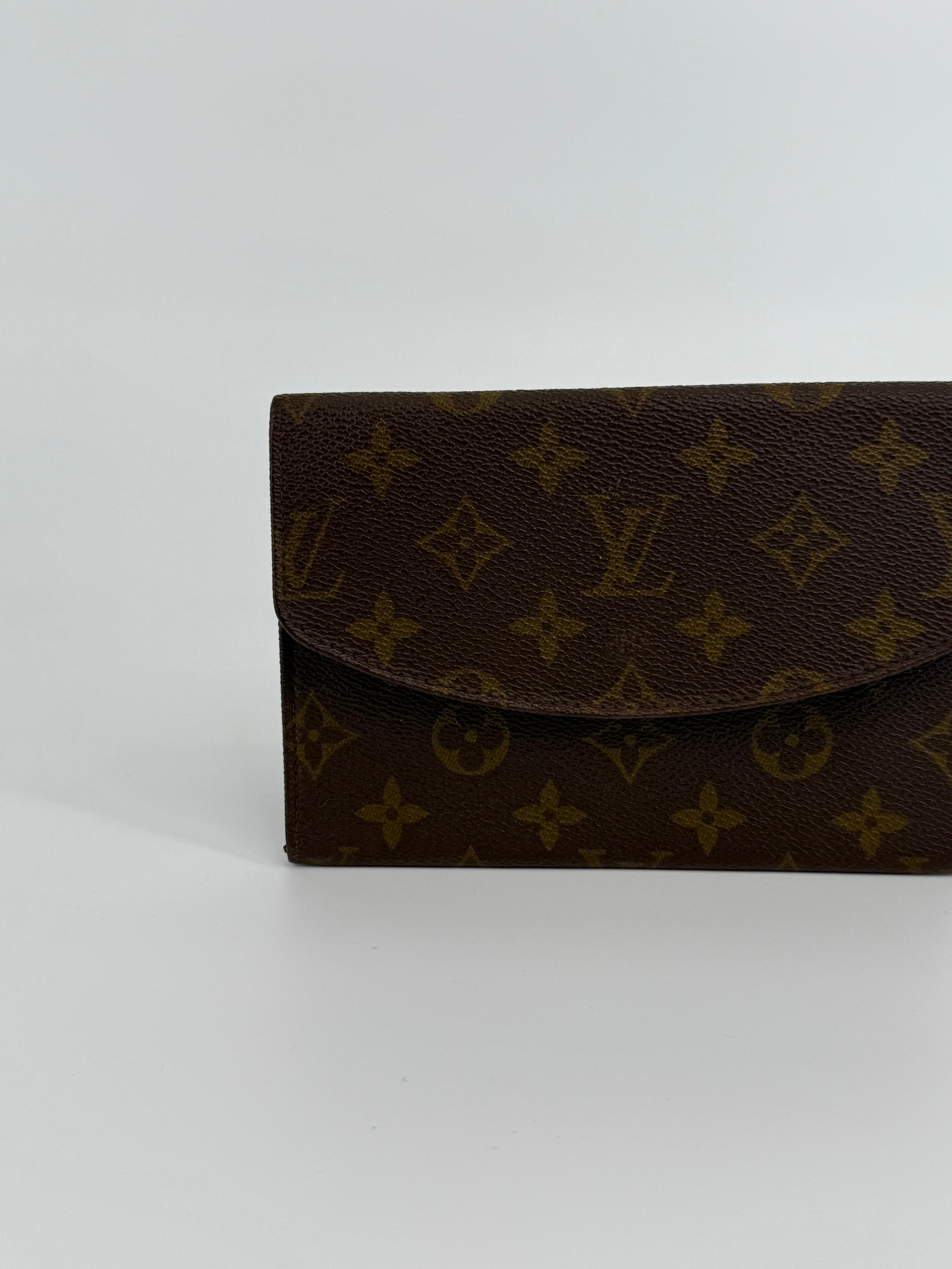 Louis Vuitton Monogram Flap Clutch