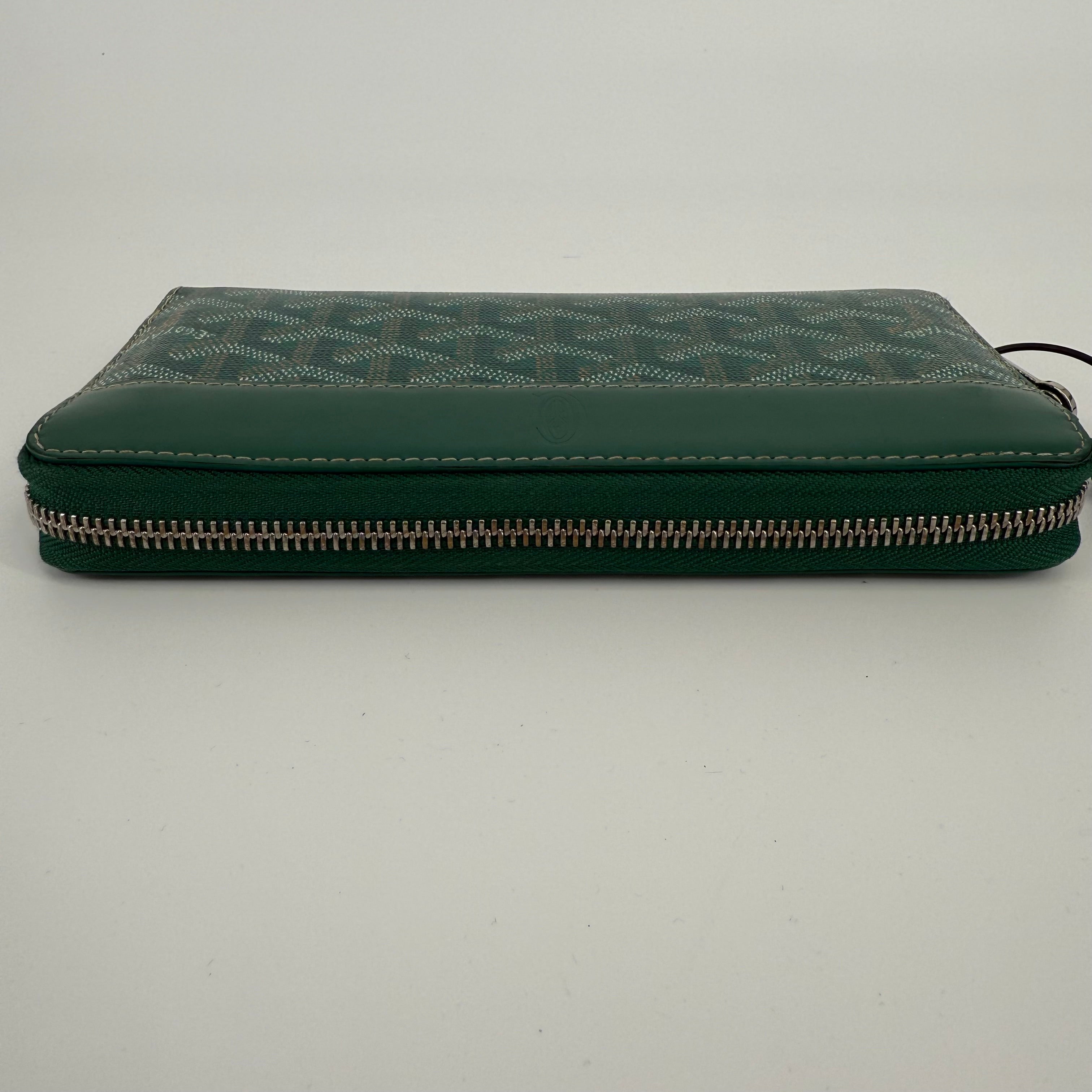 GOYARD Green Matignon Wallet GM