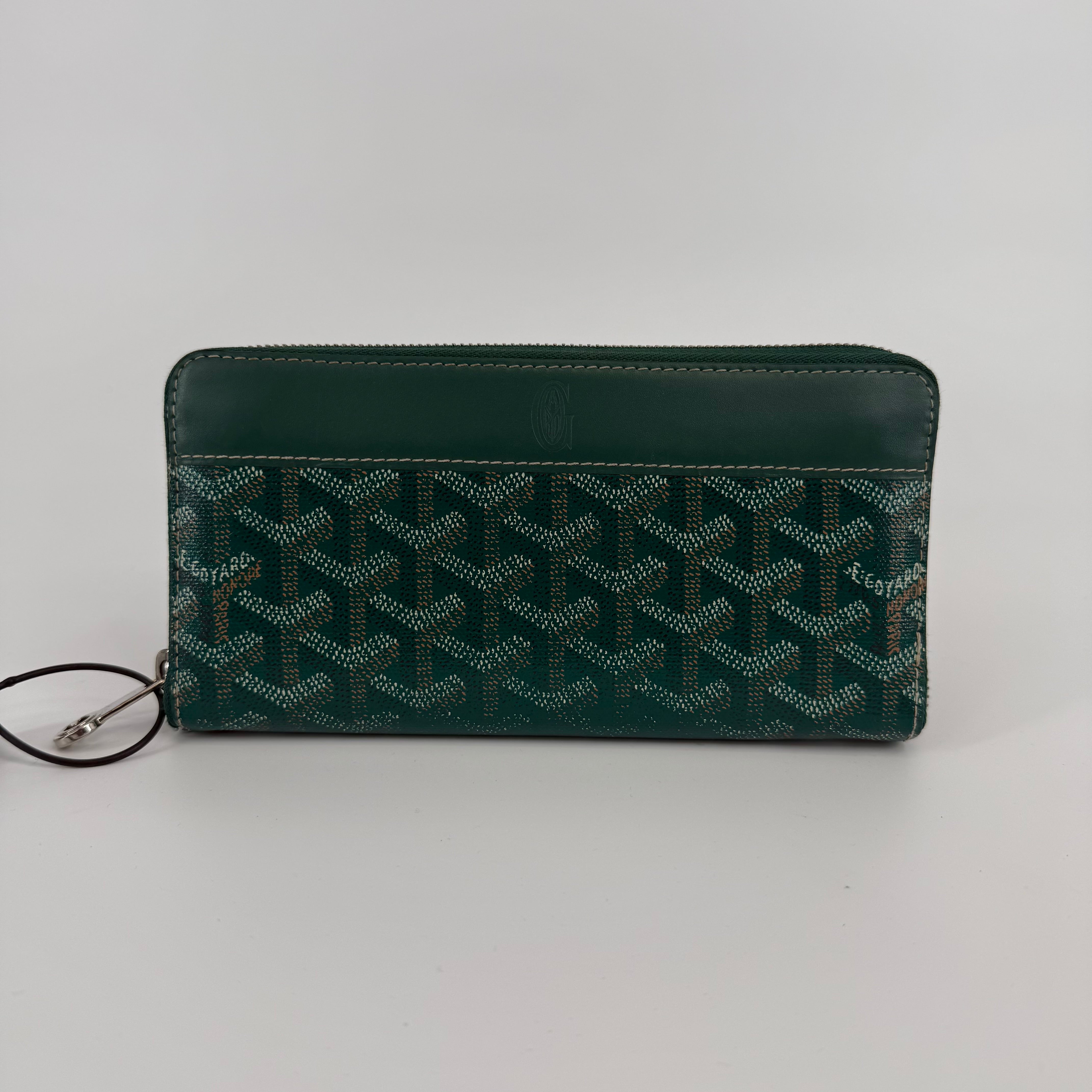 GOYARD Green Matignon Wallet GM