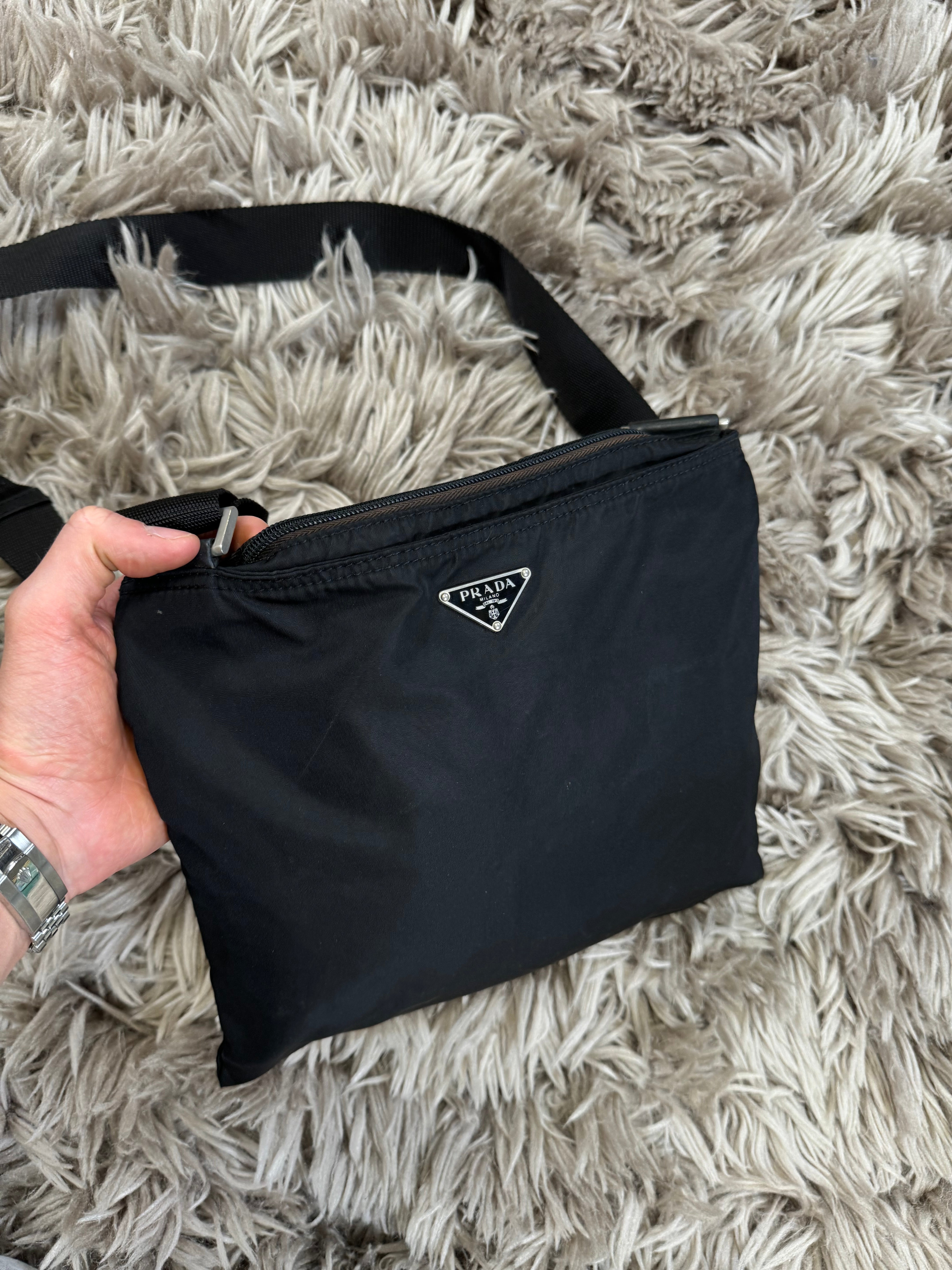 PRADA nylon sling bag