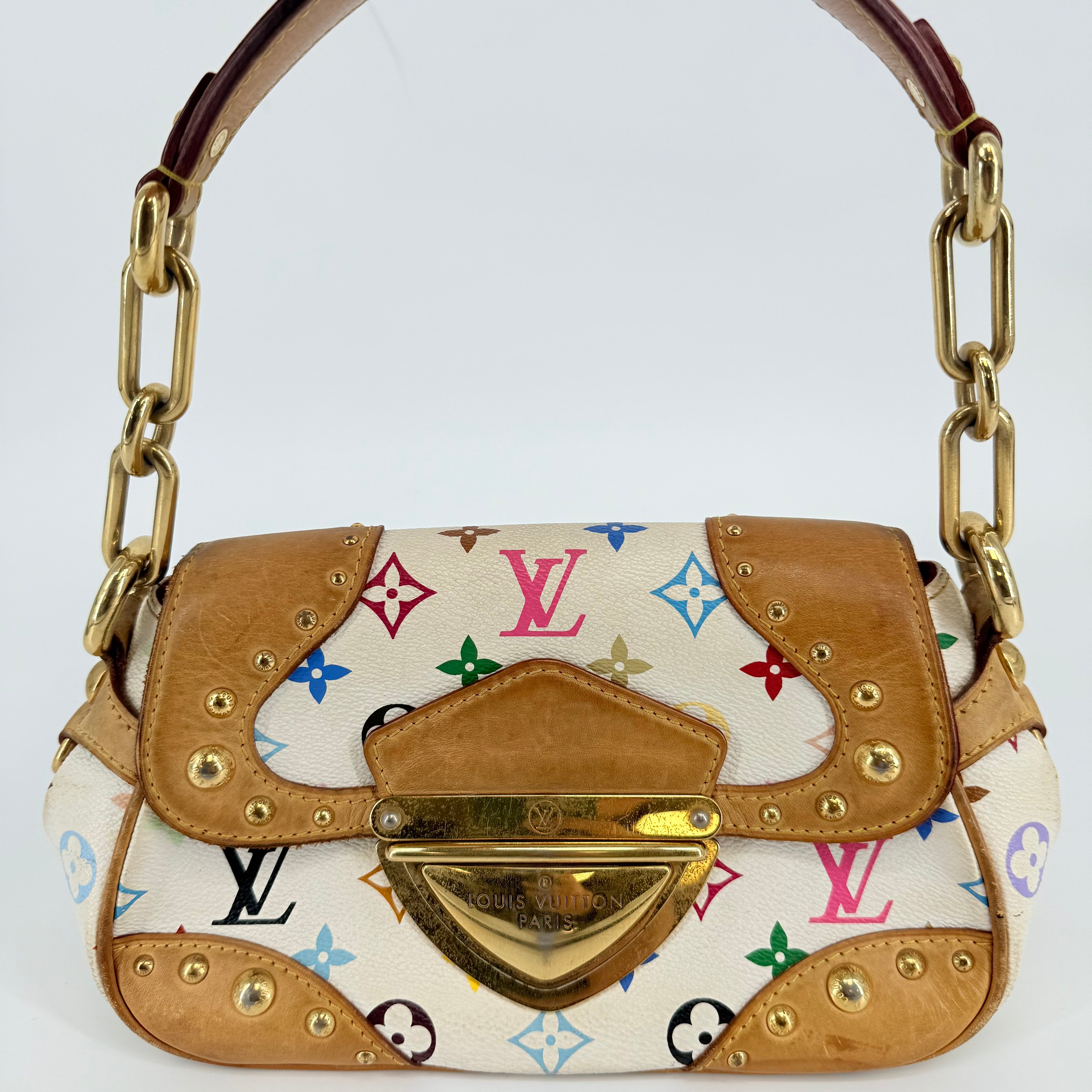 Louis Vuitton Takashi Murakami Marilyn Handbag (L-350)
