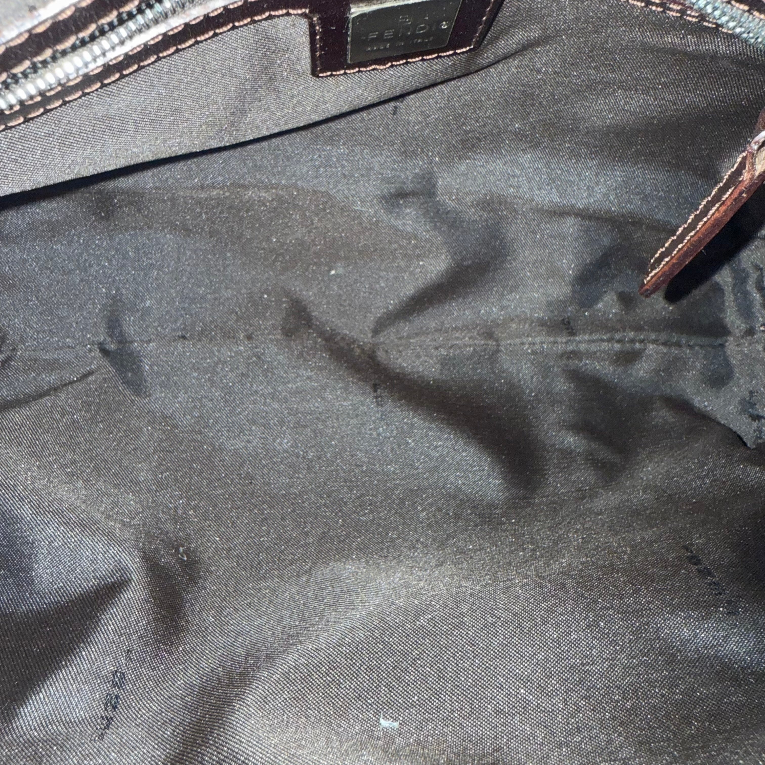 FENDI Mini Boston Handbag
