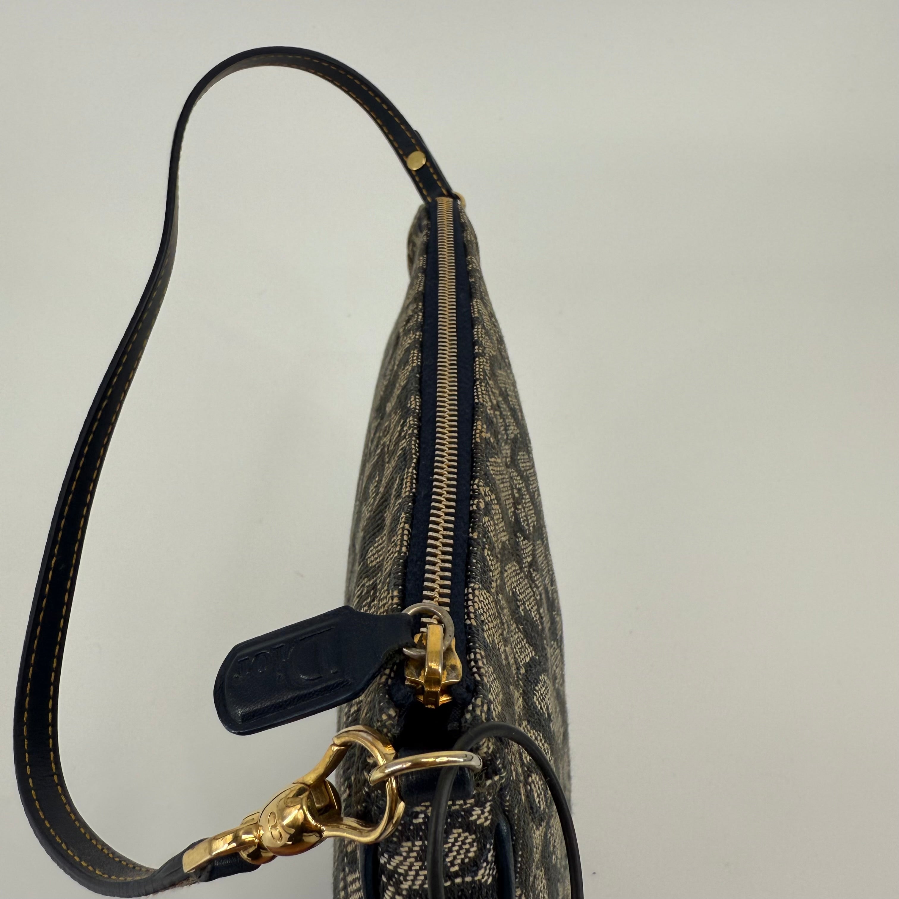 DIOR Saddle Trotter Shoulder Handbag