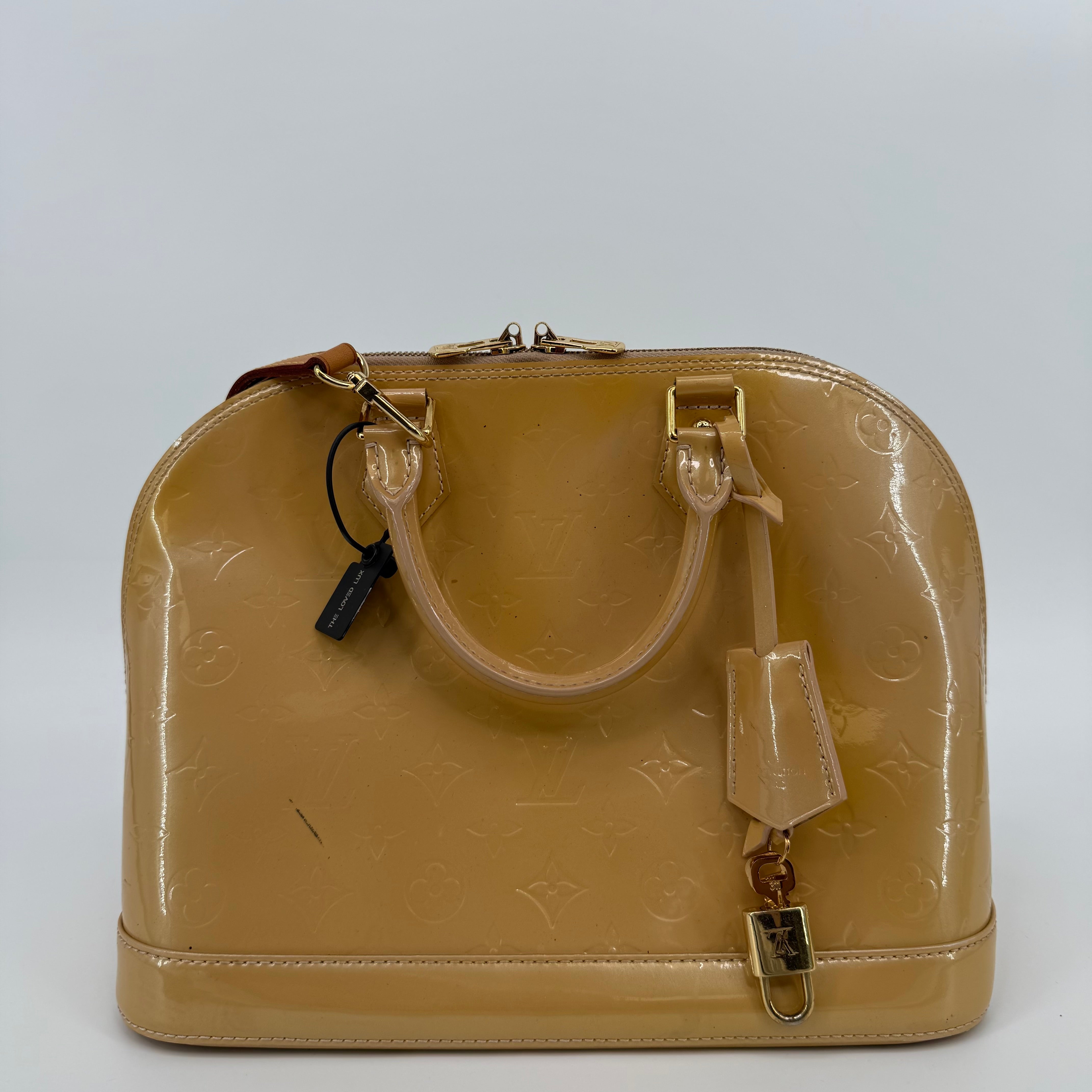 Louis Vuitton Alma Yellow Gold With Strap