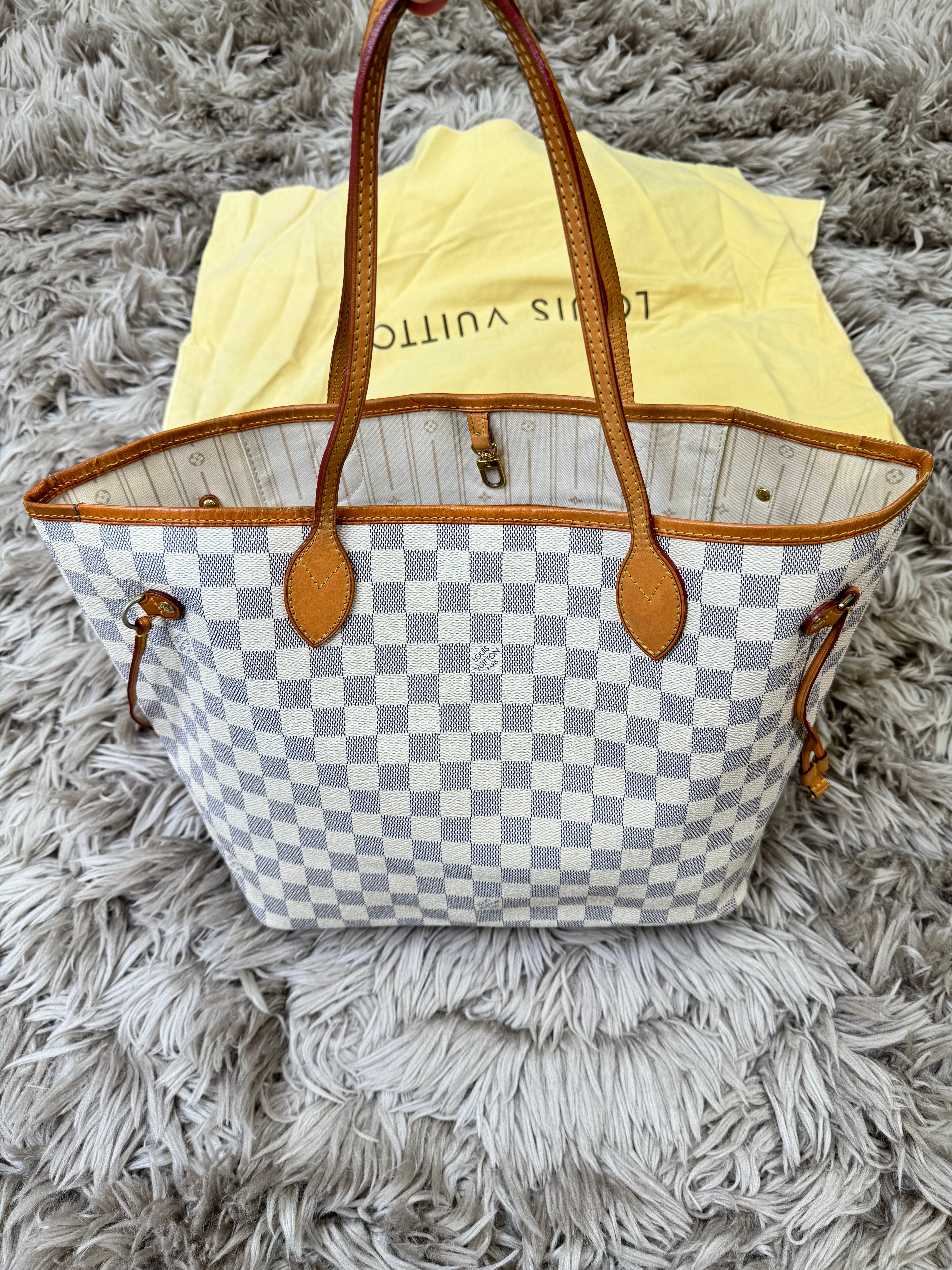 Louis Vuitton Neverfull MM Damier Azur