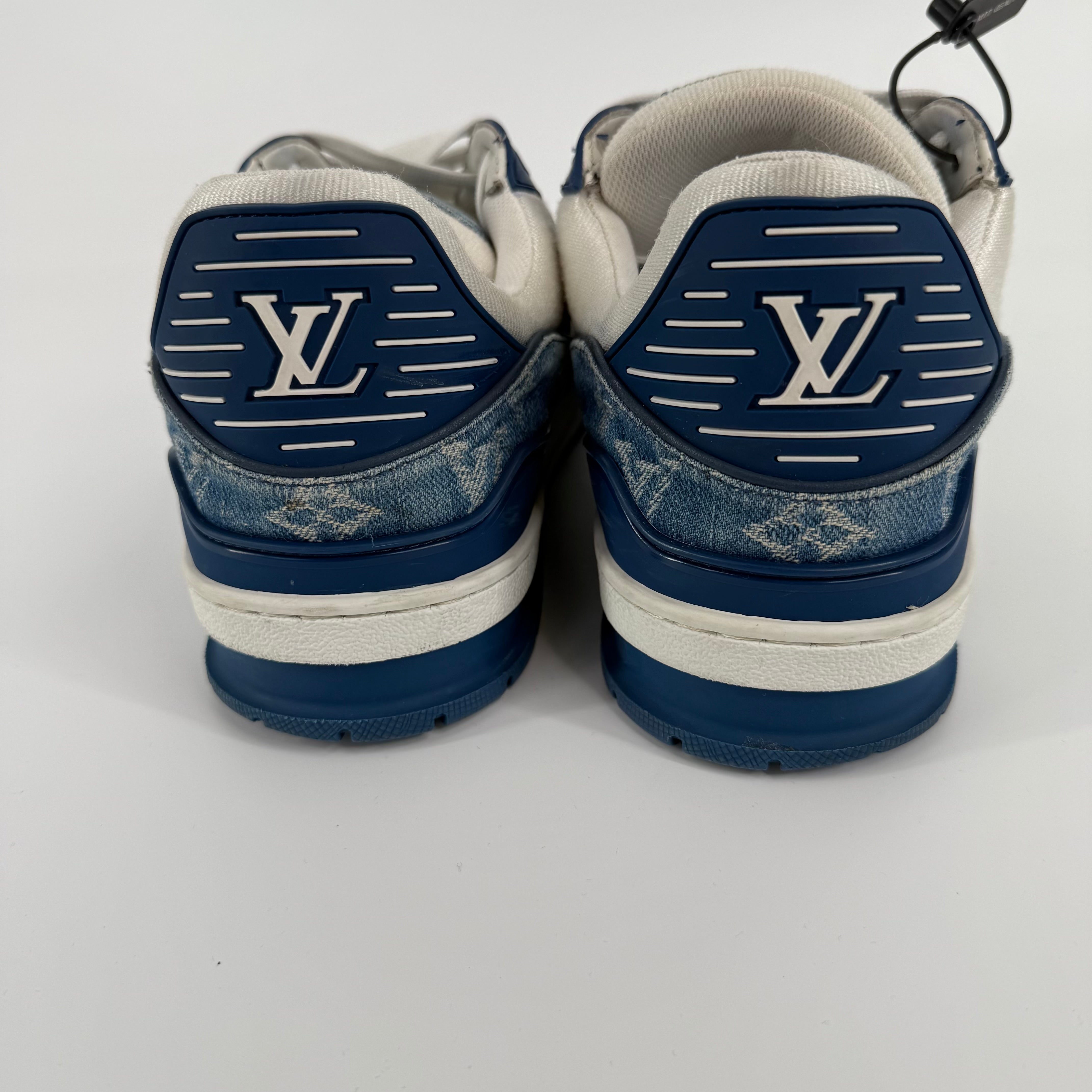 Louis Vuitton Luxury Blue Trainer Size 44