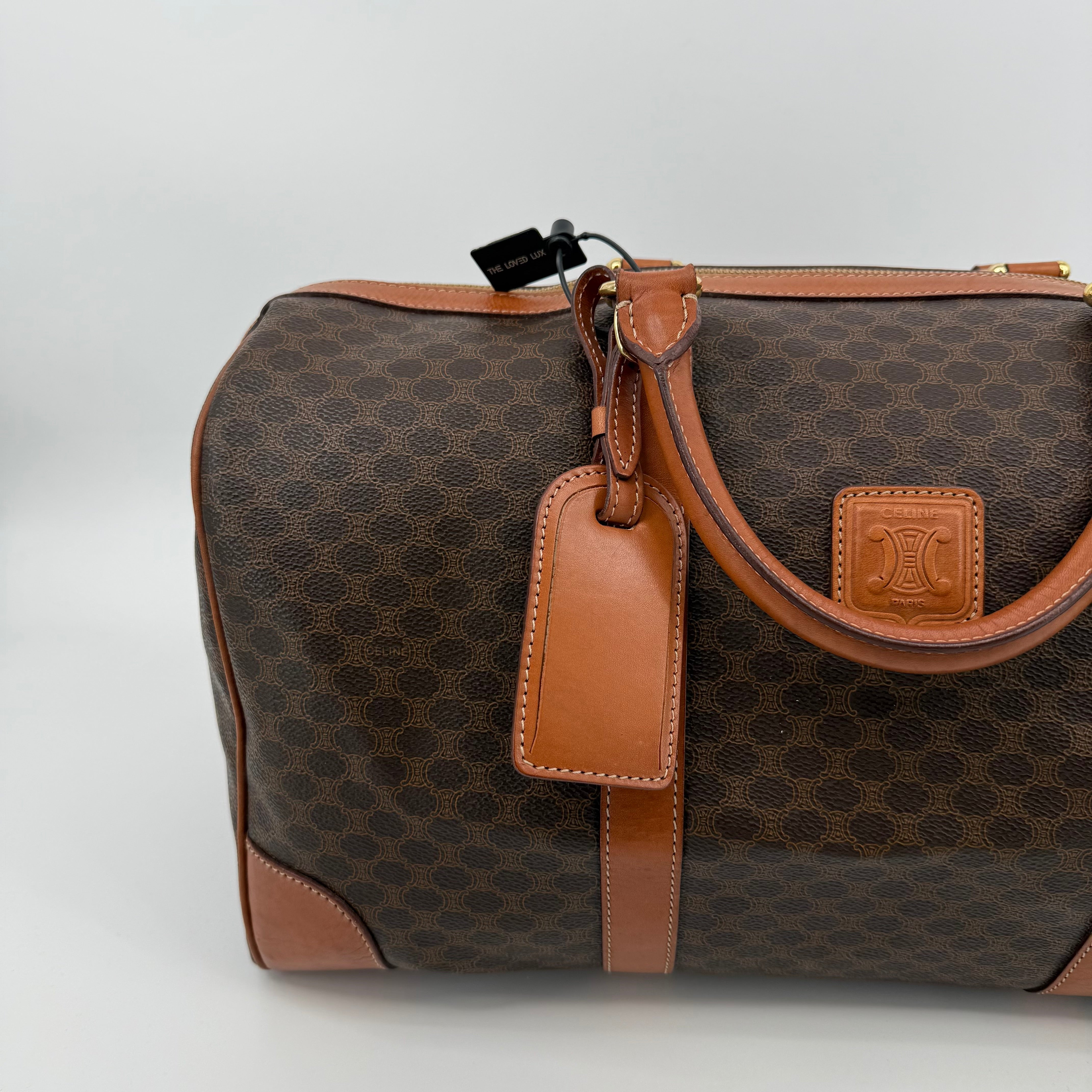 Celine Macadam Boston 45 Travel Bag (887573)