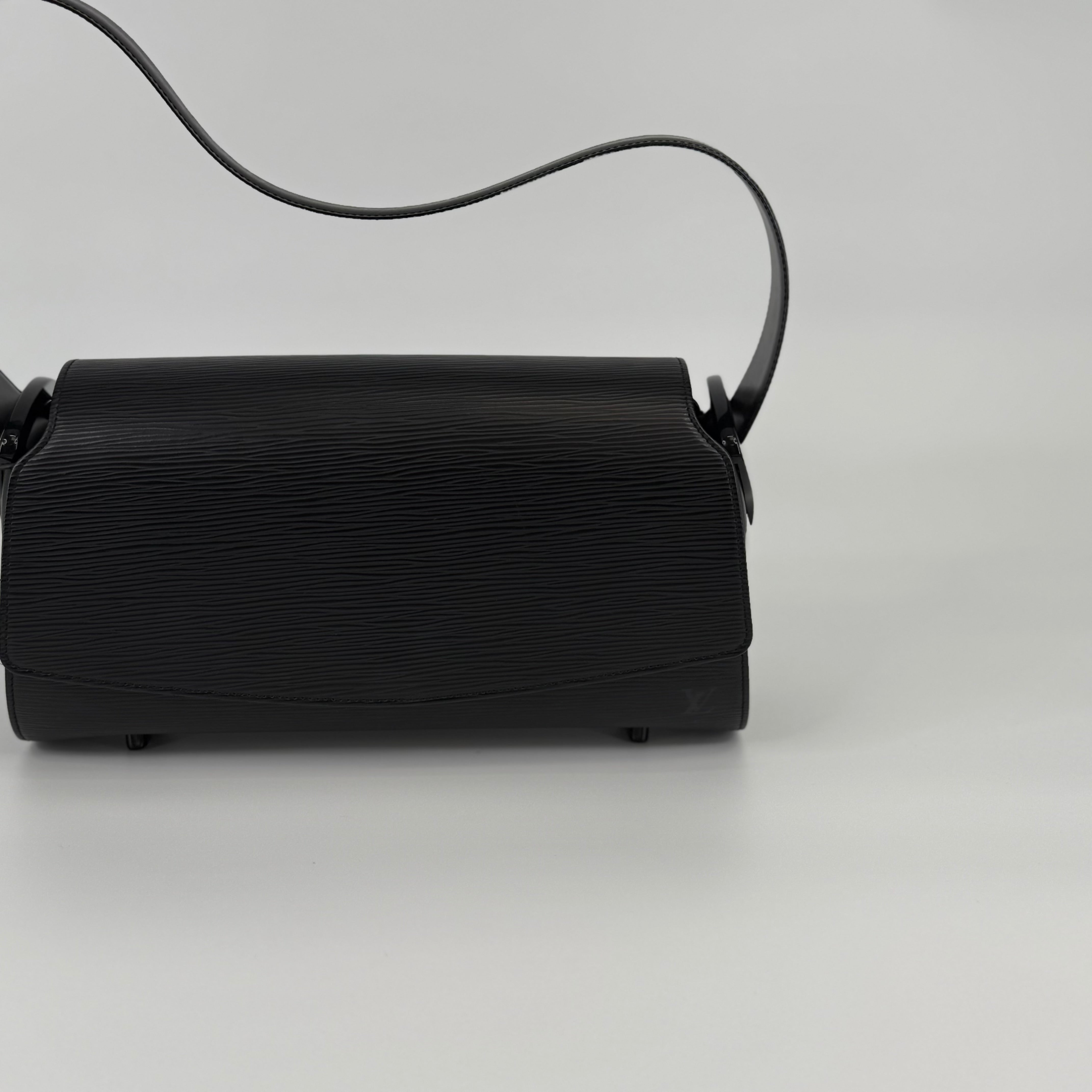 Louis Vuitton Black Epi Nocturne Handbag