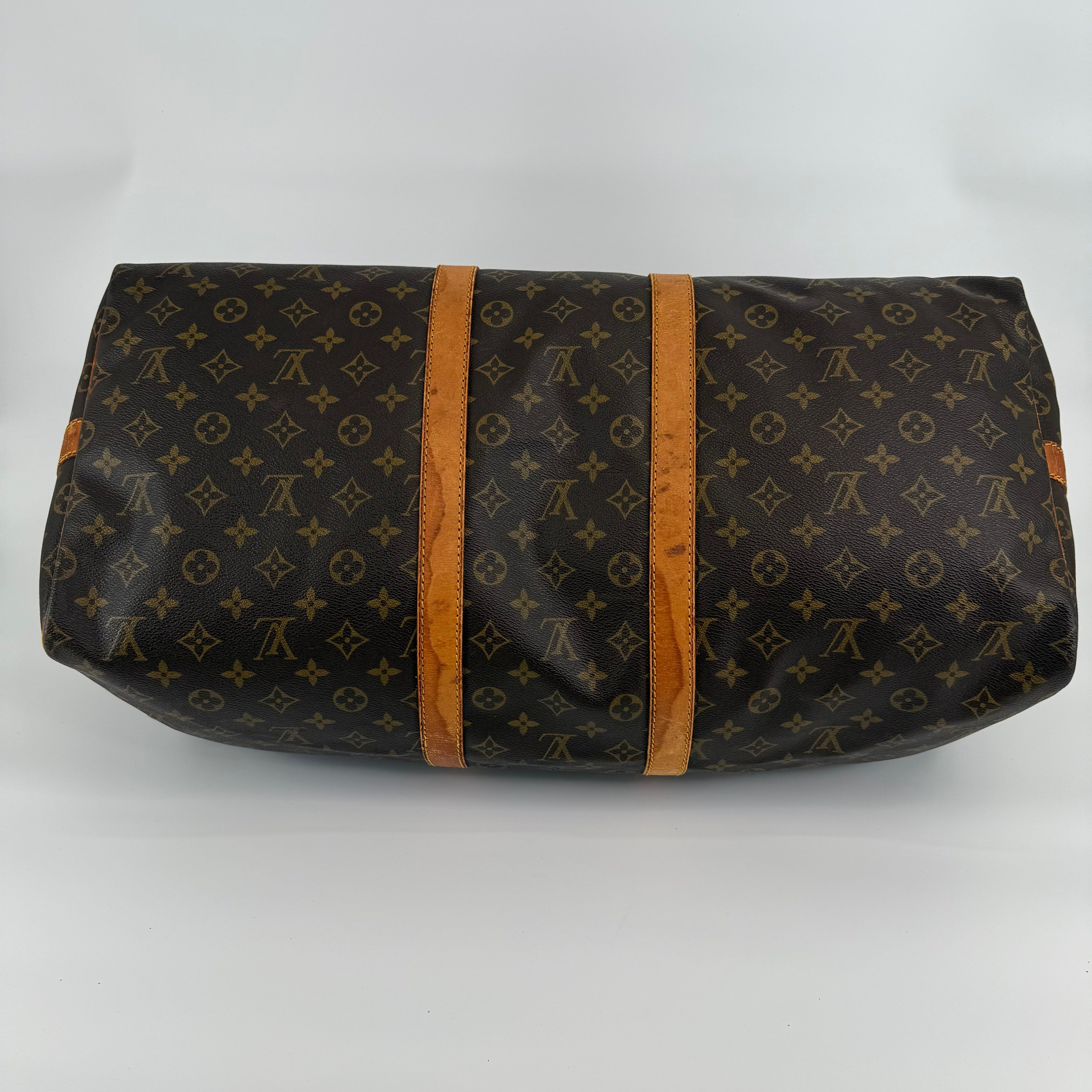 Louis Vuitton Monogram Keepall 55 With Strap