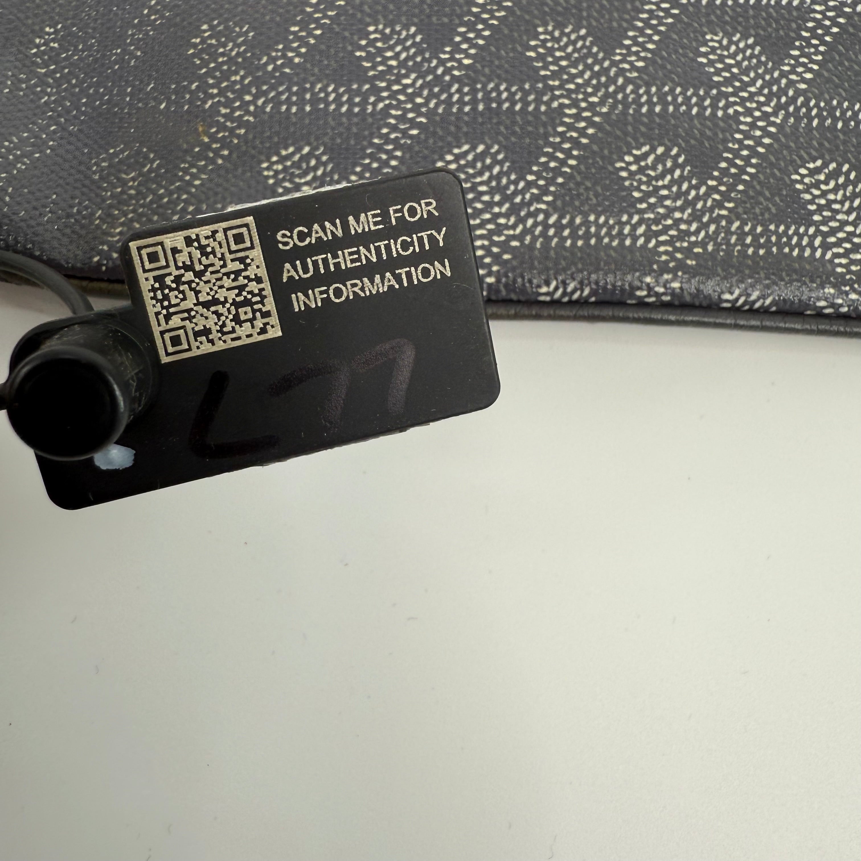 GOYARD Grey Senat Clutch MM