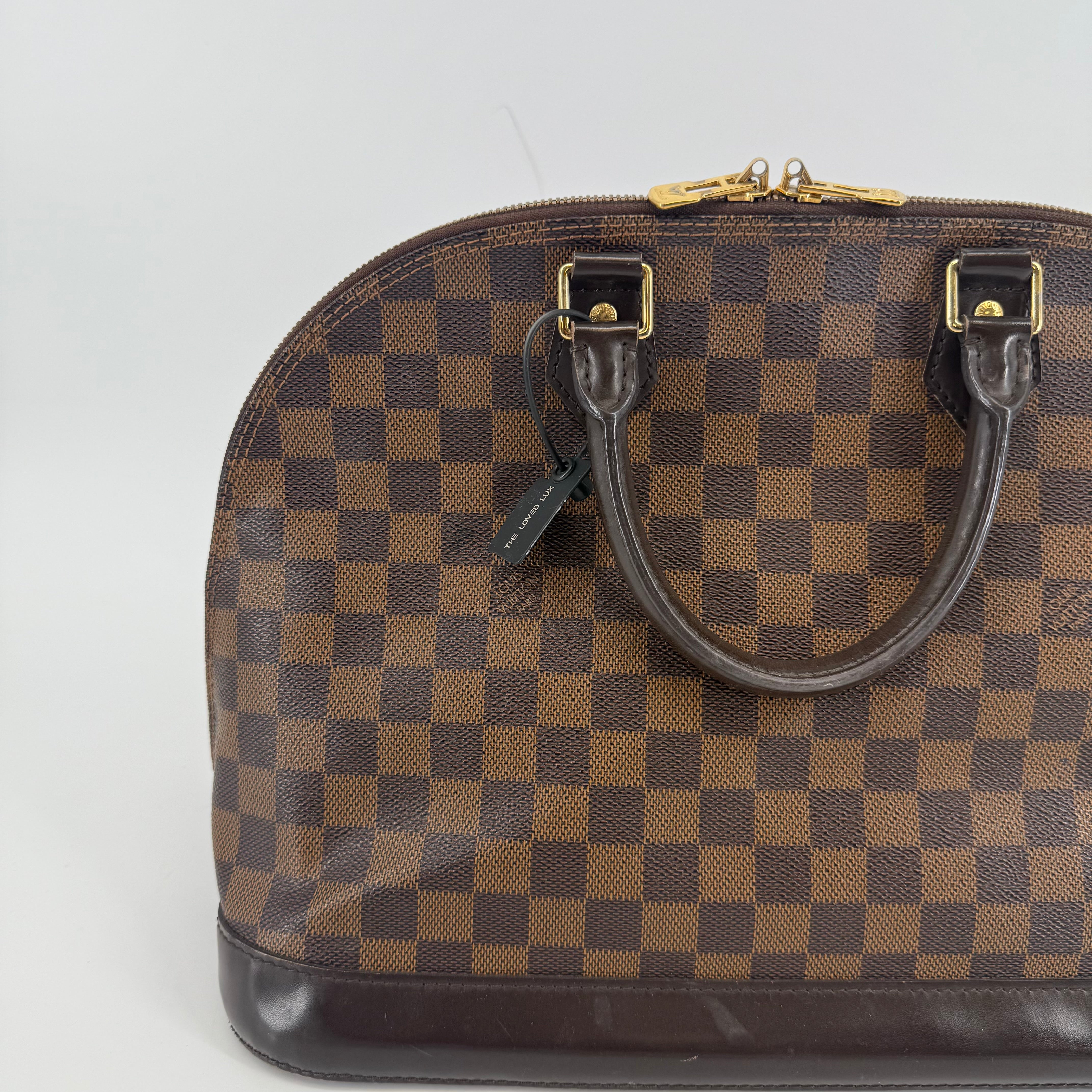 Louis Vuitton Damier Ebene Alma PM (L-424)